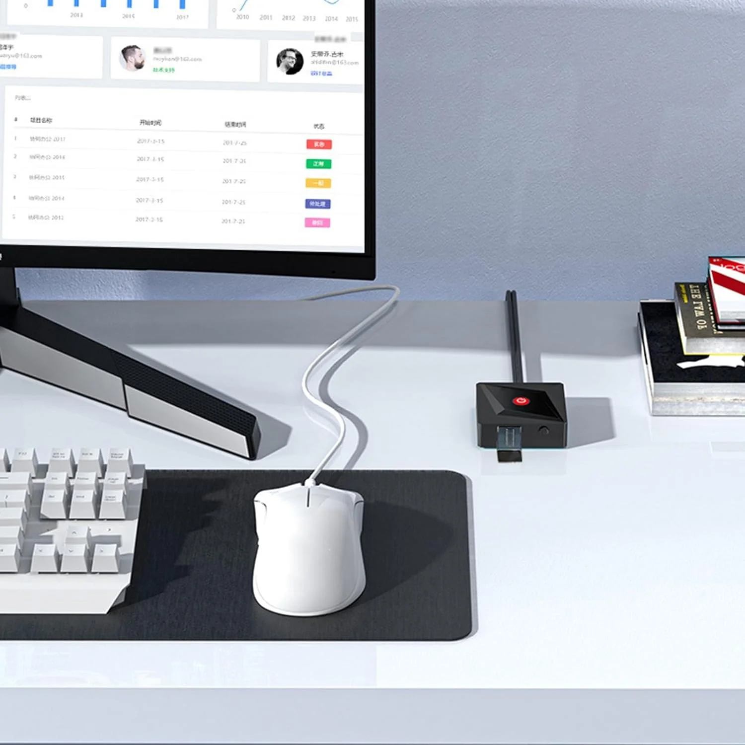 کلیدهای ریستارت و پاور کامپیوتر رومیزی USB 2.0 برای گیمینگ و دفاتر کار و جایگزینی پنل جلویی