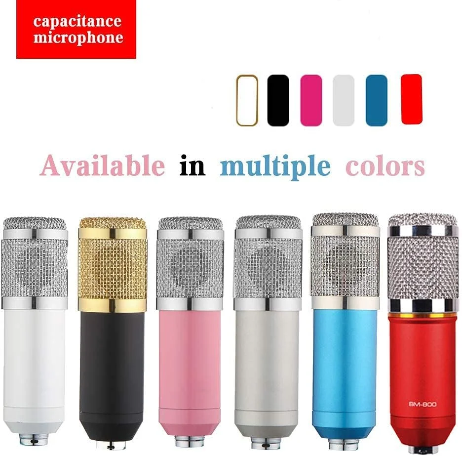 کیت میکروفون کندانسور ZJCQA مدل BMZJCQA 800، میکروفون گیمینگ، میکروفون پادکست PC به 3.5 میلیمتر با بازوی قیچی تعلیق قابل تنظیم، لرزهگیر، برای ضبط استودیویی و پخش (قرمز) کیت میکروفون کندانسور ZJCQA مدل BMZJCQA 800، میکروفون گیمینگ، میکروفون پادکست PC به 3.5 میلیمتر با بازوی قیچی تعلیق قابل تنظیم، لرزهگیر، برای ضبط استودیویی و پخش (قرمز)