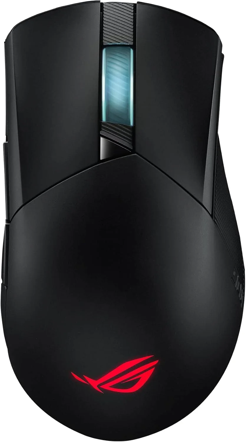 موس گیمینگ سیمی ایسوس ROG Gladius III، سنسور اپتیکال 19K، 19000 DPI، 6 دکمه قابل برنامه ریزی، نورپردازی RGB، طراحی سوکت سوئیچ ROG، سوئیچ های قابل تعویض، ارگونومیک، مشکی