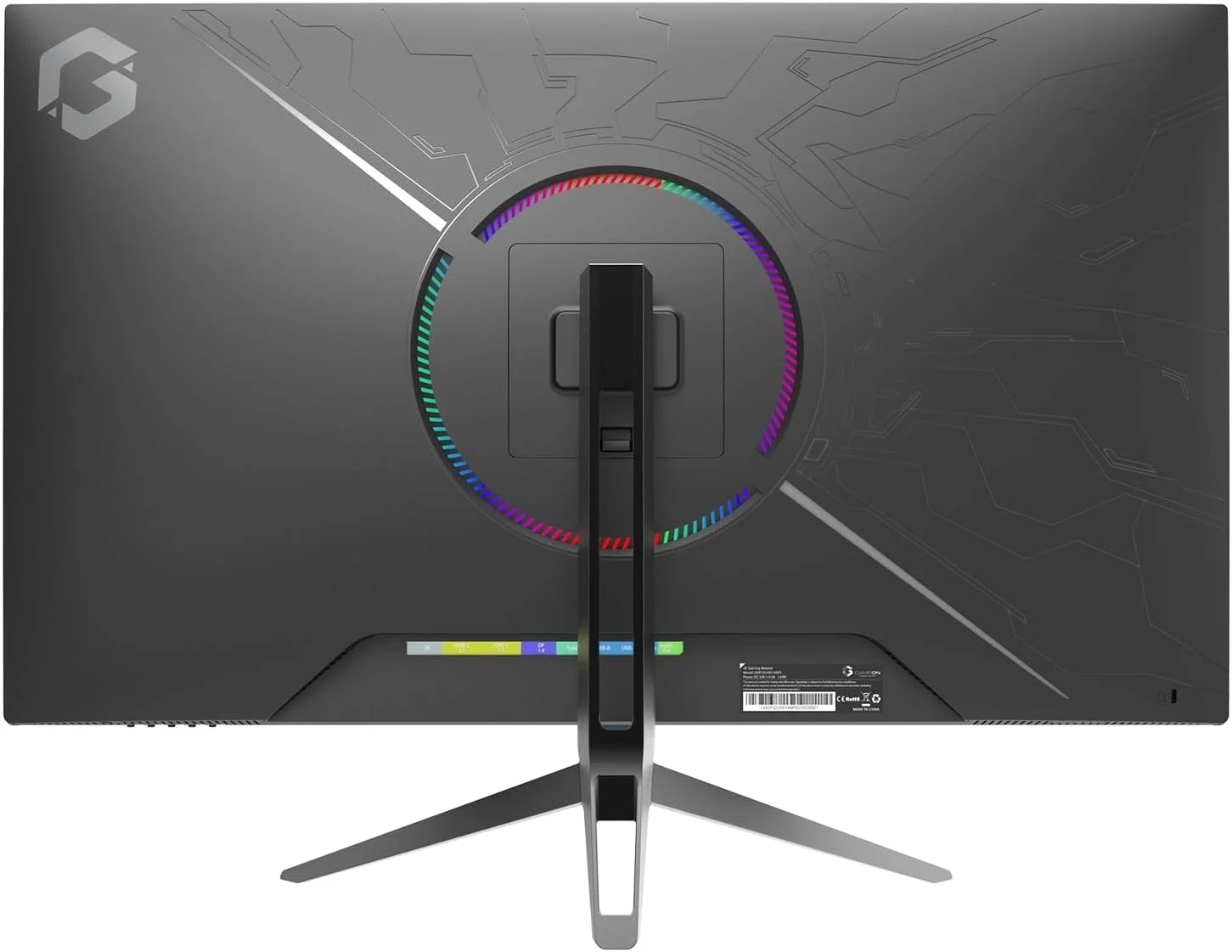 مانیتور گیمینگ 32 اینچ مشکی GAMEON GOP32UHD144IPS سری Premium، پنل 4K UHD Fast IPS با رزولوشن 3840x2160p، نرخ تازه سازی 144 هرتز، زمان پاسخگویی 0.5 میلی ثانیه، HDMI 2.1، G-Sync و Freesync، پشتیبانی از HDR، PS5 مانیتور گیمینگ 32 اینچ مشکی GAMEON GOP32UHD144IPS سری Premium، پنل 4K UHD Fast IPS با رزولوشن 3840x2160p، نرخ تازه سازی 144 هرتز، زمان پاسخگویی 0.5 میلی ثانیه، HDMI 2.1، G-Sync و Freesync، پشتیبانی از HDR، PS5