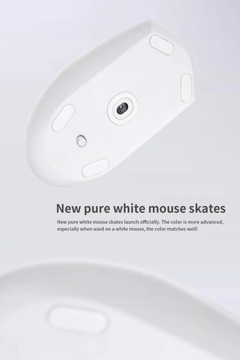 Hotline Games 2 ست پد ماوس با لبه های گرد 3.0 پلاس سازگار با ماوس گیمینگ سیم دار Logitech G502 Hero RGB (ضخامت 0.7 میلی متر، سوپر گلاید، PTFE) ارتقاء عملکرد حرفه ای