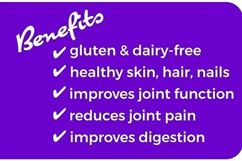 ژلاتین ضروری پروتئین، پرورش یافته در مراتع، تغذیه شده با علف، غیر GMO، ژلاتین گوشت گاو (470 میلی لیتر) ژلاتین ضروری پروتئین، پرورش یافته در مراتع، تغذیه شده با علف، غیر GMO، ژلاتین گوشت گاو (470 میلی لیتر)