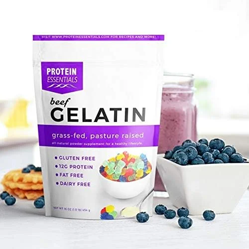ژلاتین ضروری پروتئین، پرورش یافته در مراتع، تغذیه شده با علف، غیر GMO، ژلاتین گوشت گاو (470 میلی لیتر) ژلاتین ضروری پروتئین، پرورش یافته در مراتع، تغذیه شده با علف، غیر GMO، ژلاتین گوشت گاو (470 میلی لیتر)
