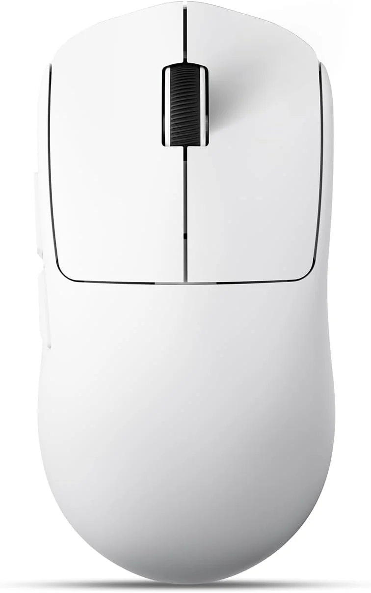 موس گیمینگ بی‌سیم SEUNKWANG EWEADN X23Pro، موس گیمینگ اسپورت 2.4G/BT5.0/USB-C، موس گیمینگ سبک وزن 49 گرمی، موس بی‌سیم 12000 DPI با 6 دکمه قابل برنامه‌ریزی، برای لپ‌تاپ/کامپیوتر/مک، سفید