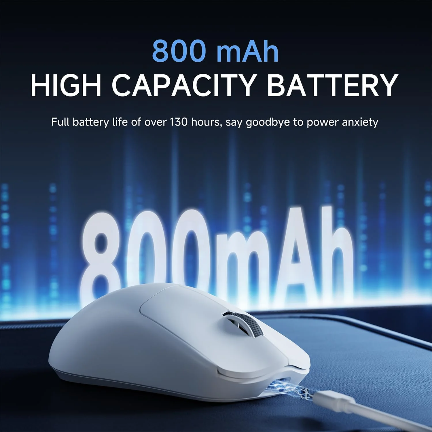 موس گیمینگ بیسیم SEUNKWANG EWEADN X23Pro، موس گیمینگ اسپورت 2.4G/BT5.0/USB-C، موس گیمینگ سبک وزن 49 گرمی، موس بیسیم 12000 DPI با 6 دکمه قابل برنامهریزی، برای لپتاپ/کامپیوتر/مک، سفید موس گیمینگ بیسیم SEUNKWANG EWEADN X23Pro، موس گیمینگ اسپورت 2.4G/BT5.0/USB-C، موس گیمینگ سبک وزن 49 گرمی، موس بیسیم 12000 DPI با 6 دکمه قابل برنامهریزی، برای لپتاپ/کامپیوتر/مک، سفید