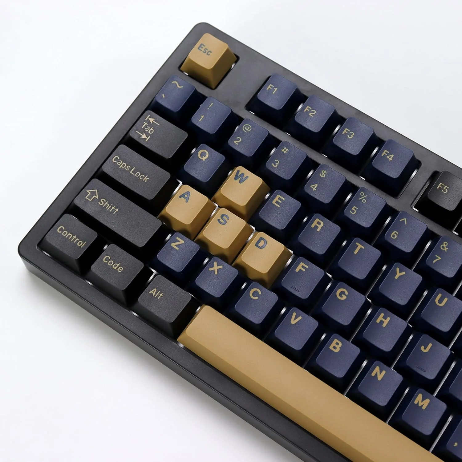 ست کیکپ های سفارشی KBDiy Blue Samurai PBT Double Shot، 174 کلید کیکپ های بازی رترو پروفایل Cherry برای کیبوردهای مکانیکی 61/64/68/84/87/100/104/108 ست کیکپ های سفارشی KBDiy Blue Samurai PBT Double Shot، 174 کلید کیکپ های بازی رترو پروفایل Cherry برای کیبوردهای مکانیکی 61/64/68/84/87/100/104/108