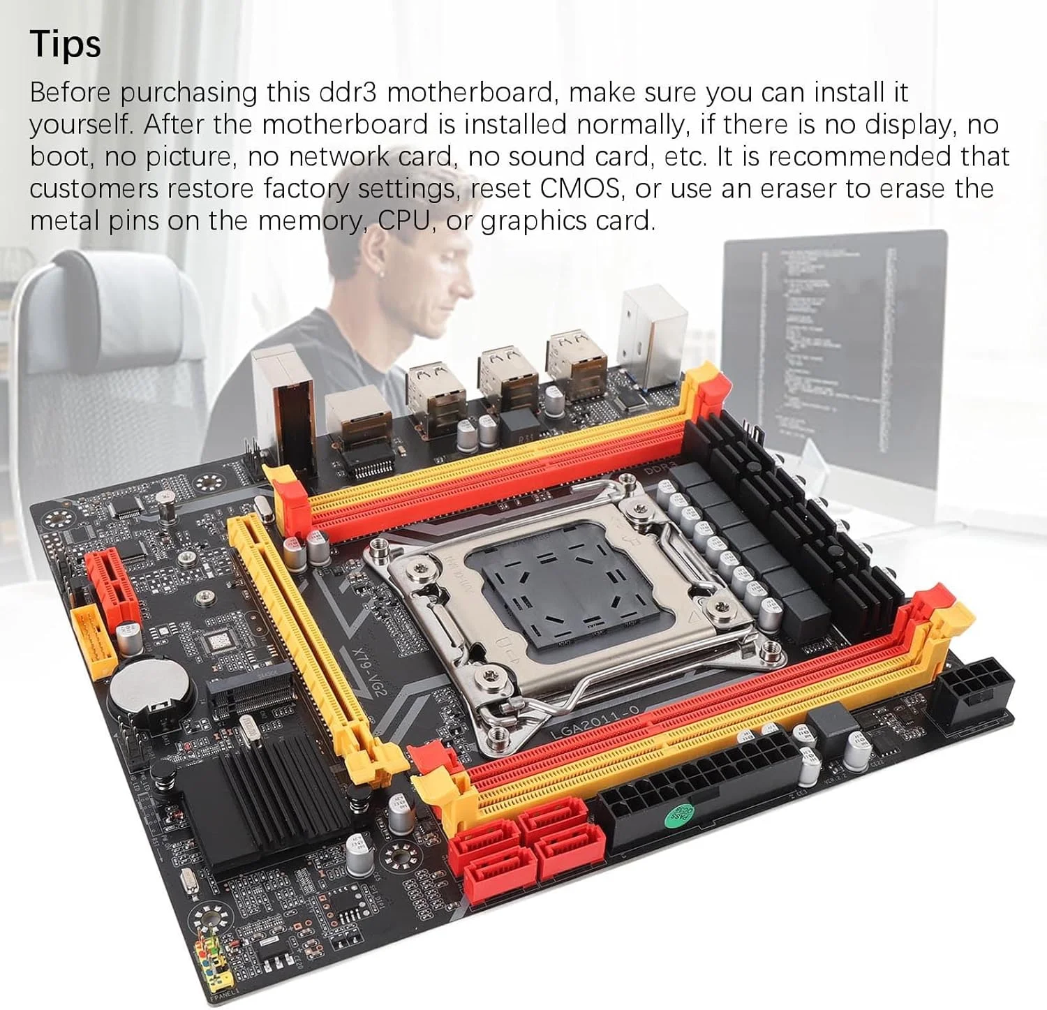 مادربرد کامپیوتر برای سری سوکت LGA2011-0، پردازنده 4 اسلات رم DDR3، رابط M.2، باتری 240 میلی آمپر ساعت، مادربرد گیمینگ با چیپست X79، عیب یابی آسان مادربرد کامپیوتر برای سری سوکت LGA2011-0، پردازنده 4 اسلات رم DDR3، رابط M.2، باتری 240 میلی آمپر ساعت، مادربرد گیمینگ با چیپست X79، عیب یابی آسان