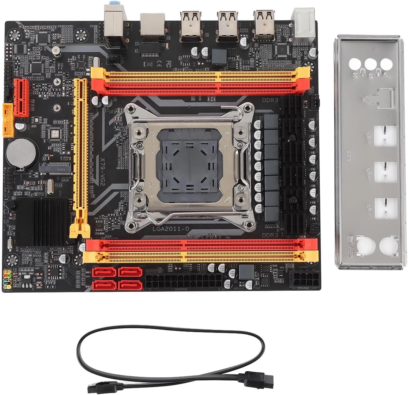 مادربرد کامپیوتر برای سری سوکت LGA2011-0، پردازنده 4 اسلات رم DDR3، رابط M.2، باتری 240 میلی آمپر ساعت، مادربرد گیمینگ با چیپست X79، عیب یابی آسان مادربرد کامپیوتر برای سری سوکت LGA2011-0، پردازنده 4 اسلات رم DDR3، رابط M.2، باتری 240 میلی آمپر ساعت، مادربرد گیمینگ با چیپست X79، عیب یابی آسان