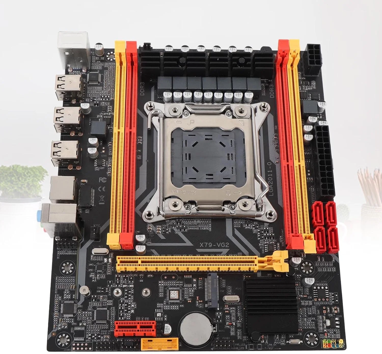 مادربرد کامپیوتر برای سری سوکت LGA2011-0، پردازنده 4 اسلات رم DDR3، رابط M.2، باتری 240 میلی آمپر ساعت، مادربرد گیمینگ با چیپست X79، عیب یابی آسان مادربرد کامپیوتر برای سری سوکت LGA2011-0، پردازنده 4 اسلات رم DDR3، رابط M.2، باتری 240 میلی آمپر ساعت، مادربرد گیمینگ با چیپست X79، عیب یابی آسان