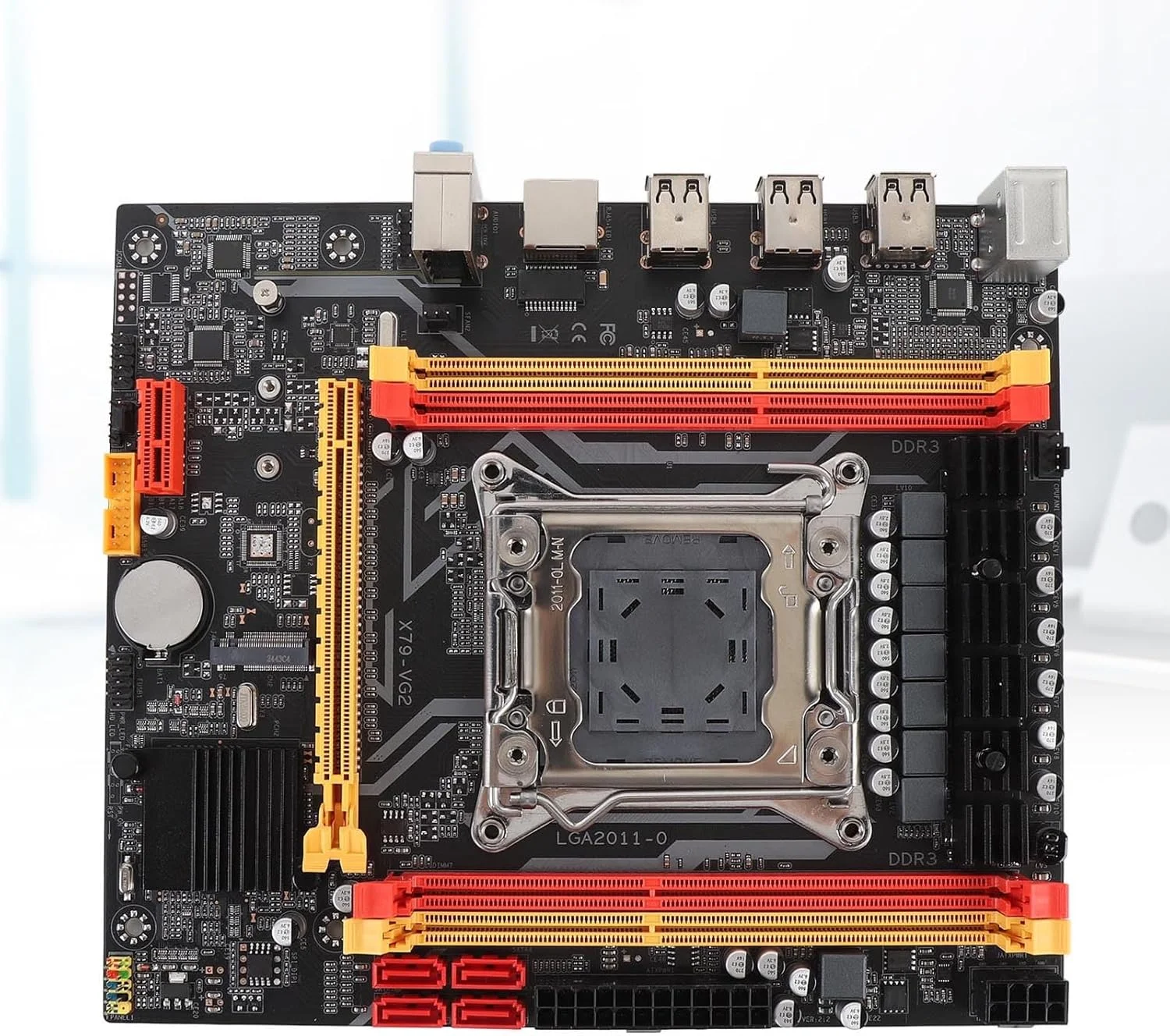 مادربرد کامپیوتر برای سری سوکت LGA2011-0، پردازنده 4 اسلات رم DDR3، رابط M.2، باتری 240 میلی آمپر ساعت، مادربرد گیمینگ با چیپست X79، عیب یابی آسان مادربرد کامپیوتر برای سری سوکت LGA2011-0، پردازنده 4 اسلات رم DDR3، رابط M.2، باتری 240 میلی آمپر ساعت، مادربرد گیمینگ با چیپست X79، عیب یابی آسان