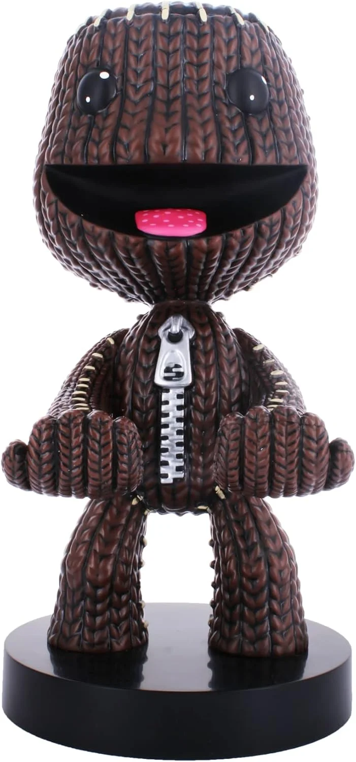 نگهدارنده لوازم جانبی بازی و هولدر گوشی Cableguys Cable Guys - Sackboy Little Big Planet مناسب برای اکثر کنترلرها (ایکس باکس، پلی استیشن، نینتندو سوییچ) و گوشی