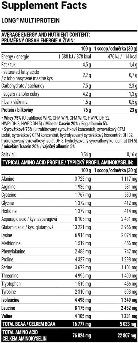 پروتئین چند جزئی Extrifit Protein LONG 80، هیدرو، ایزوله، کازئین میسلار، آلبومین تخم مرغ بیشتر (شکلاتی) پروتئین چند جزئی Extrifit Protein LONG 80، هیدرو، ایزوله، کازئین میسلار، آلبومین تخم مرغ بیشتر (شکلاتی)