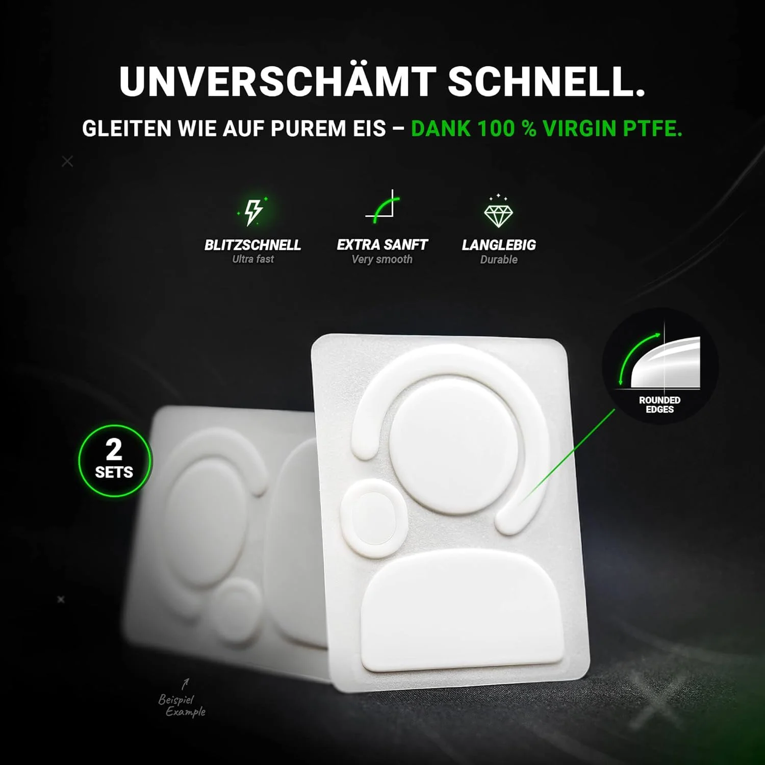 پدهای لغزنده SensoryBoost DPS (مجموعه 2 عددی) برای Logitech G PRO Wireless - فوق العاده سریع، لبه های گرد، اصطکاک کم، بادوام، پدهای جایگزین ماوس، اسکیت - لوازم جانبی ارتقاء ماوس گیمینگ پدهای لغزنده SensoryBoost DPS (مجموعه 2 عددی) برای Logitech G PRO Wireless - فوق العاده سریع، لبه های گرد، اصطکاک کم، بادوام، پدهای جایگزین ماوس، اسکیت - لوازم جانبی ارتقاء ماوس گیمینگ