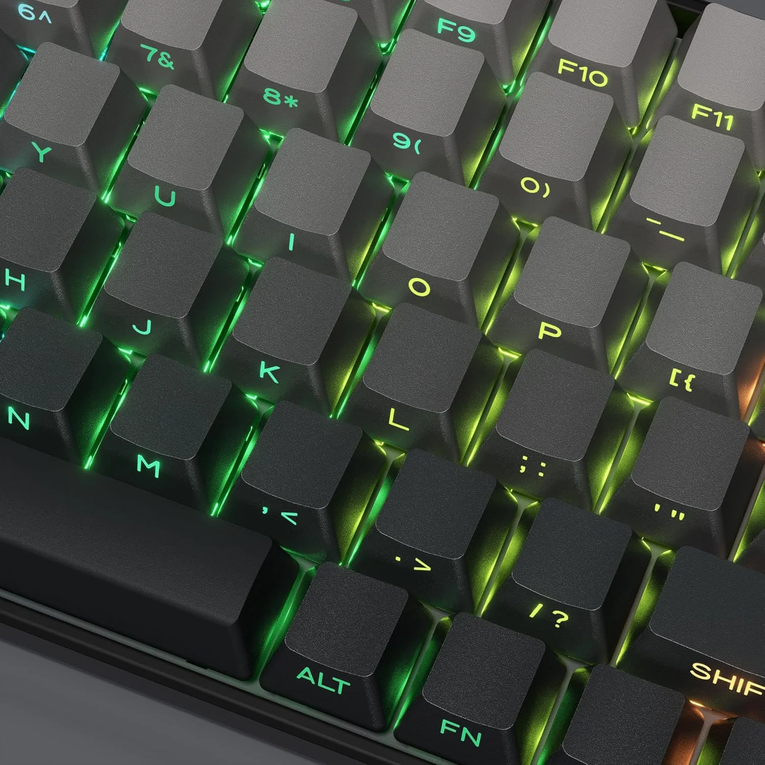 کلاهک های کلید XVX PBT، کلاهک های کلید با چاپ جانبی دوبل شات OEM Profile برای کیبوردهای گیمینگ مکانیکی 60% 65% 75% 100%، ست 136 کلید گرادیان خاکستری، برای کیبورد سوئیچ های Cherry Gateron MX کلاهک های کلید XVX PBT، کلاهک های کلید با چاپ جانبی دوبل شات OEM Profile برای کیبوردهای گیمینگ مکانیکی 60% 65% 75% 100%، ست 136 کلید گرادیان خاکستری، برای کیبورد سوئیچ های Cherry Gateron MX