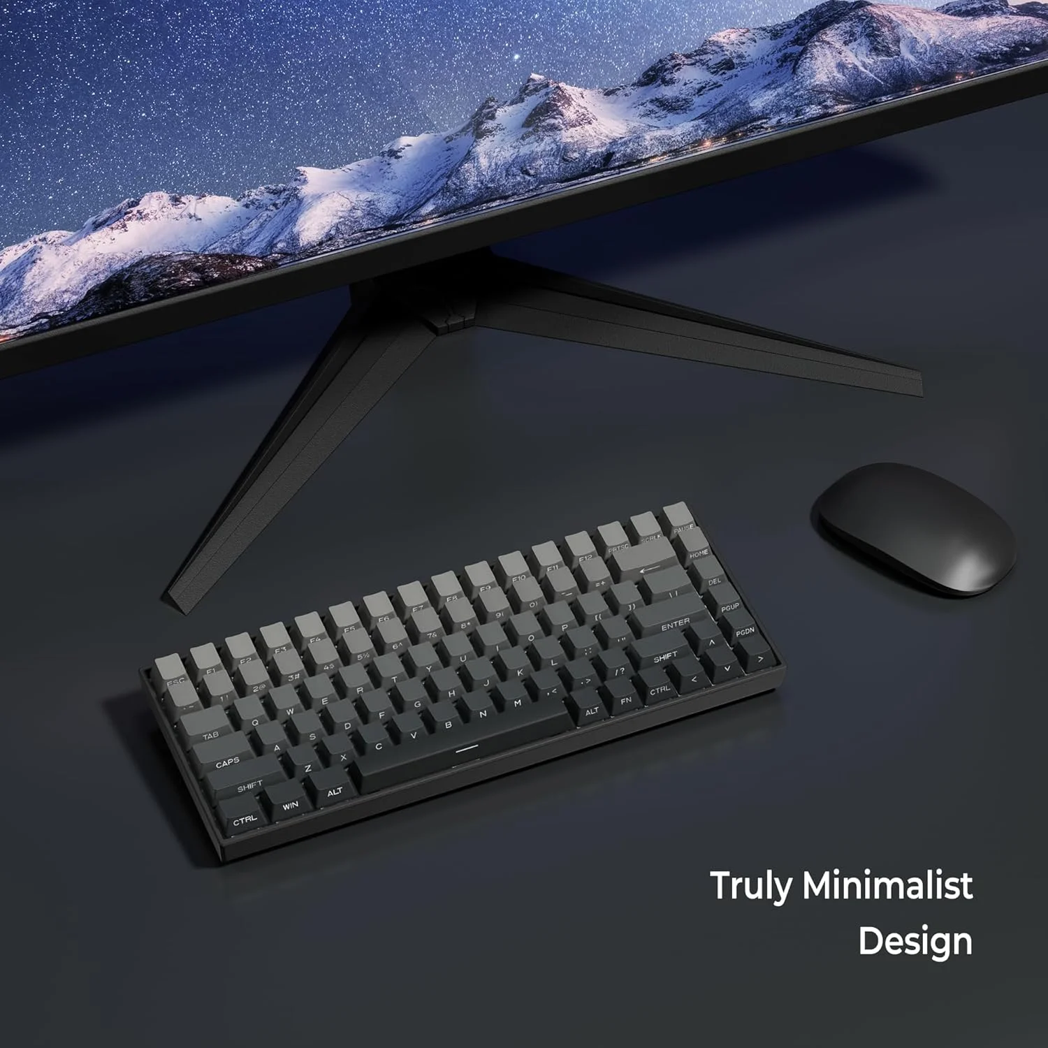 کلاهک های کلید XVX PBT، کلاهک های کلید با چاپ جانبی دوبل شات OEM Profile برای کیبوردهای گیمینگ مکانیکی 60% 65% 75% 100%، ست 136 کلید گرادیان خاکستری، برای کیبورد سوئیچ های Cherry Gateron MX کلاهک های کلید XVX PBT، کلاهک های کلید با چاپ جانبی دوبل شات OEM Profile برای کیبوردهای گیمینگ مکانیکی 60% 65% 75% 100%، ست 136 کلید گرادیان خاکستری، برای کیبورد سوئیچ های Cherry Gateron MX