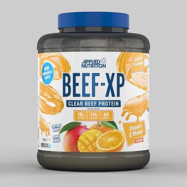 پروتئین ایزوله گوشت گاو BEEF-XP Clear، ۱.۸ کیلوگرم (۶۰ سروینگ) با طعم پرتقال و انبه پروتئین ایزوله گوشت گاو BEEF-XP Clear، ۱.۸ کیلوگرم (۶۰ سروینگ) با طعم پرتقال و انبه