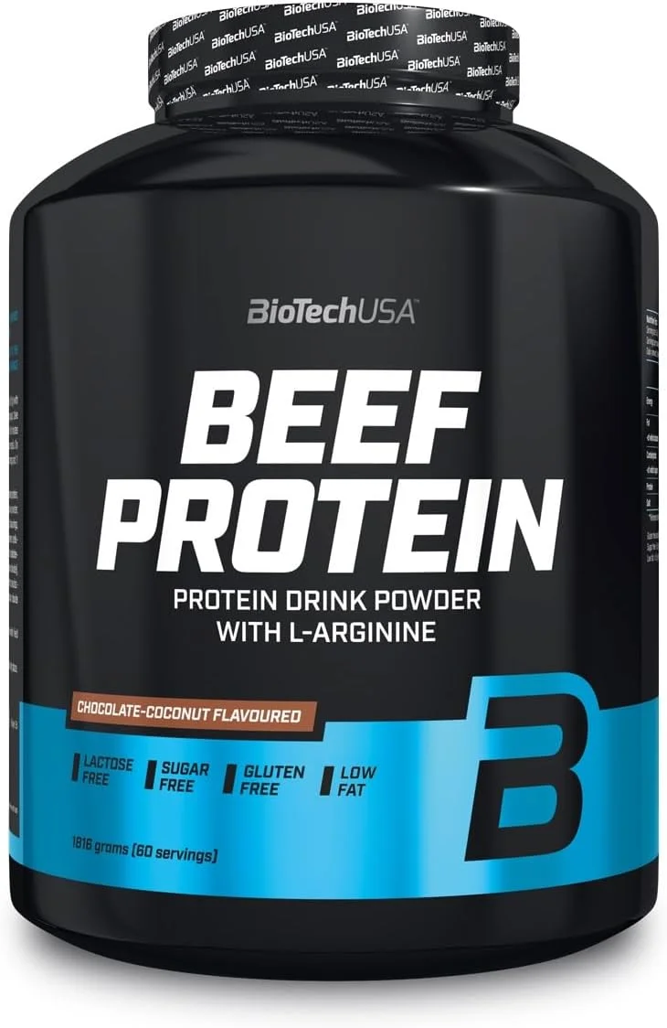 پروتئین گوشت گاو BioTechUSA، نارگیل شکلاتی، 1816 گرم پروتئین گوشت گاو BioTechUSA، نارگیل شکلاتی، 1816 گرم