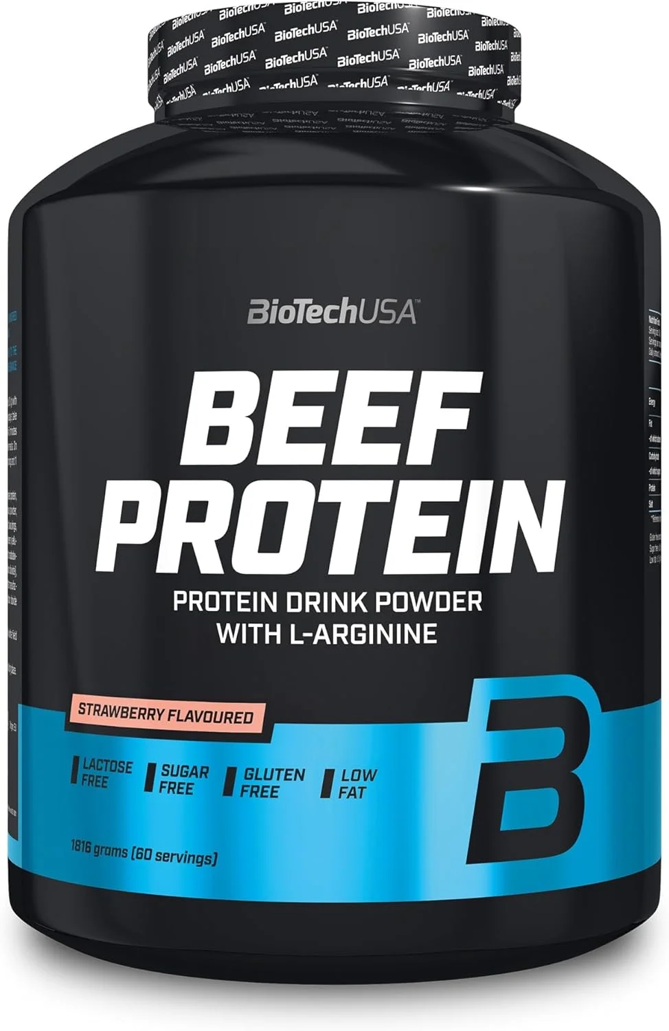 پروتئین گوشت گاو BioTechUSA، توت فرنگی، 1816 گرم پروتئین گوشت گاو BioTechUSA، توت فرنگی، 1816 گرم