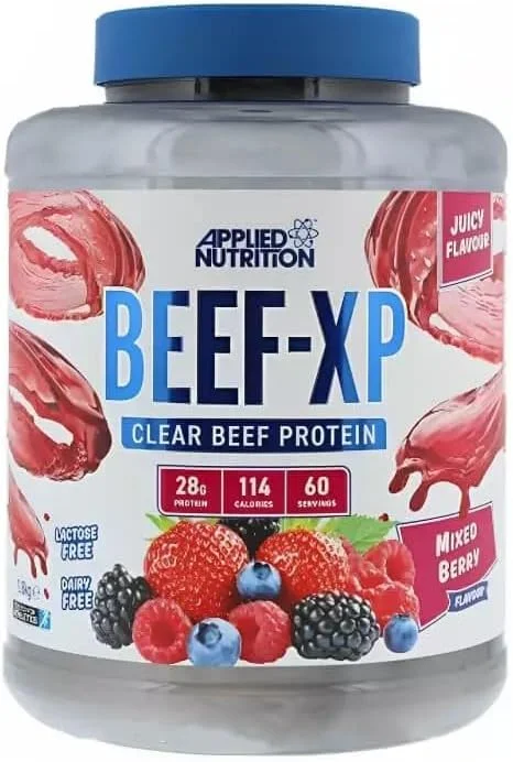 پروتئین ایزوله گوشت گاو BEEF-XP شفاف 1.8 کیلوگرم (60 سروینگ) - میکس بری پروتئین ایزوله گوشت گاو BEEF-XP شفاف 1.8 کیلوگرم (60 سروینگ) - میکس بری