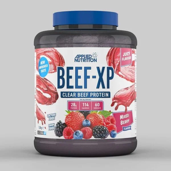 پروتئین ایزوله گوشت گاو BEEF-XP شفاف 1.8 کیلوگرم (60 سروینگ) - میکس بری پروتئین ایزوله گوشت گاو BEEF-XP شفاف 1.8 کیلوگرم (60 سروینگ) - میکس بری