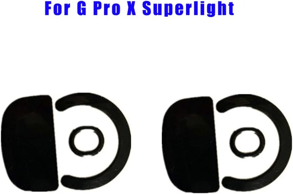 MHADBKH 2 مجموعه برچسب پد اسکیت پا برای لوازم جانبی گیمینگ G903/G X Superlight