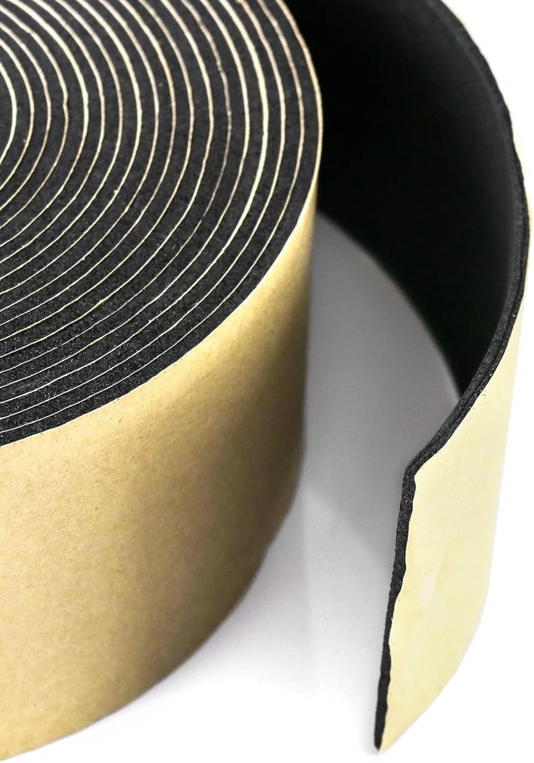 عایق لوله فروشگاه سفید، نوار عایق فوم ضد آب چسبی برای لوله های گرم یا سرد، نوار عایق فوم ضد آب چسبی (70 میلی متر)