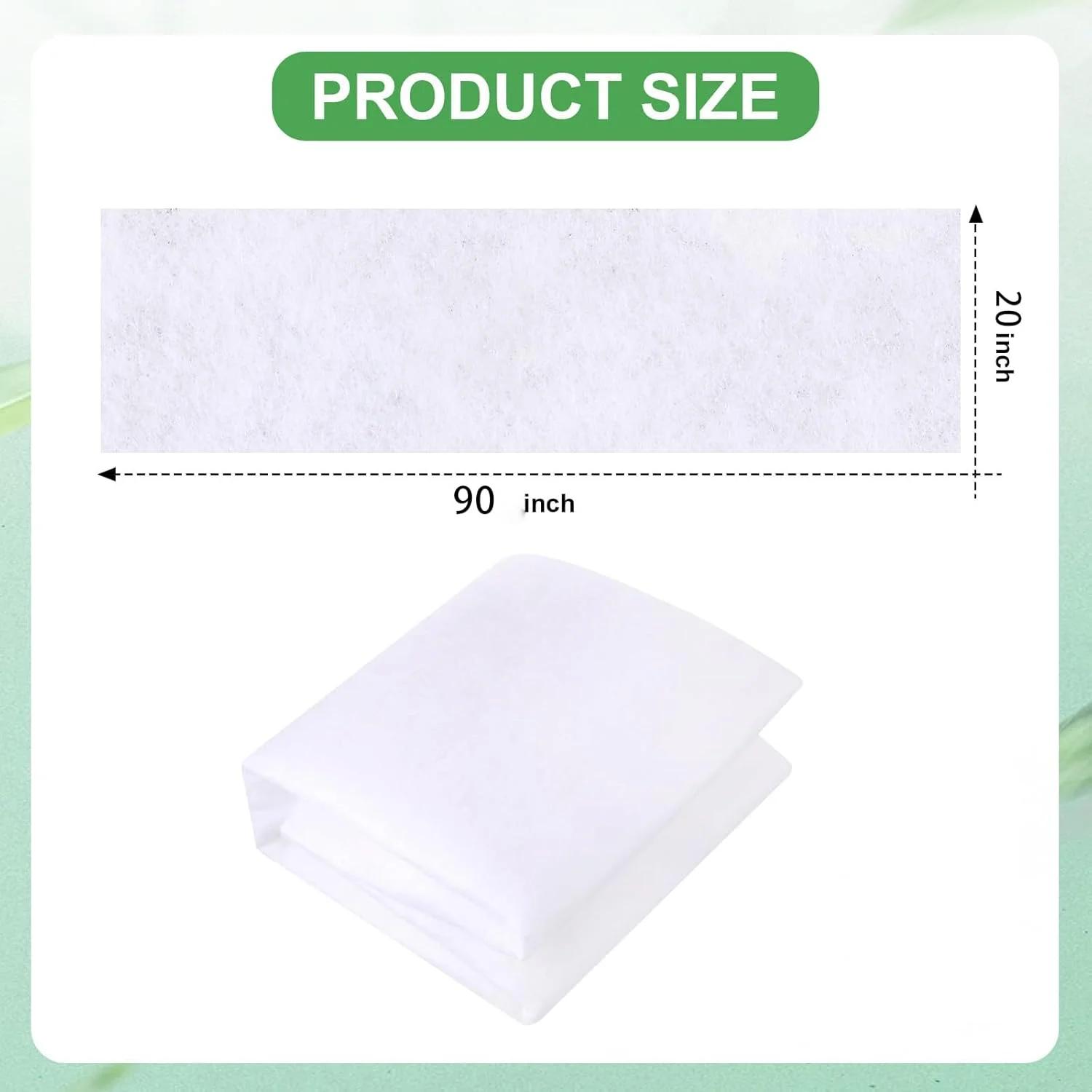 کیت فیلتر دریچه هوا THE WHITE SHOP، مدیای الکترواستاتیک 20 اینچ در 90 اینچ با نوار نصب (بیش از 20 فیلتر در هر بسته)، فیلترهای دریچه و توری هوا برای HVAC، AC و گرمایش