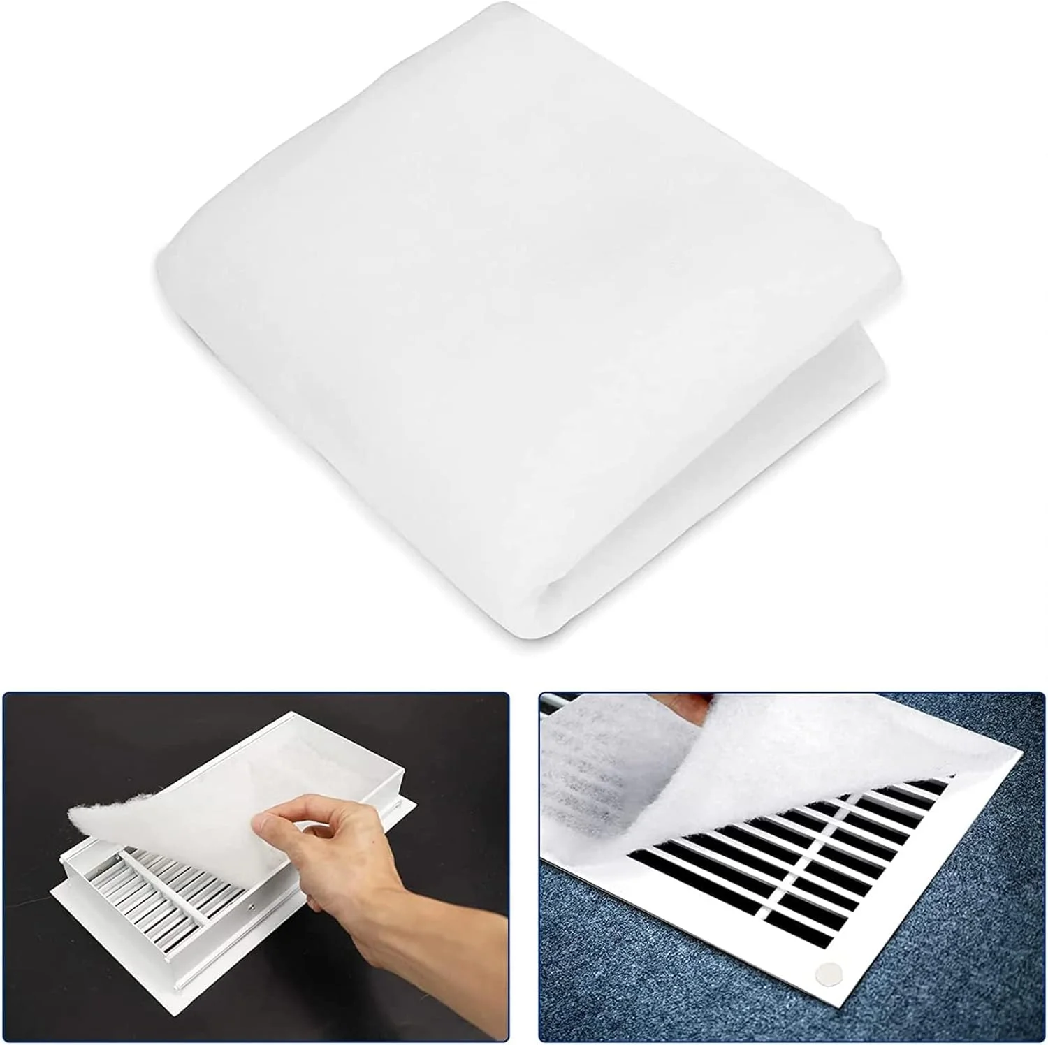 فیلتر کامل دریچه هوا The White Shop، 20 اینچ × 84 اینچ، مدیای الکترواستاتیک، 126 اینچ نوار نصب، 20+ فیلتر در هر رول برای دریچه ها و توری های ورودی AC و گرمایش فیلتر کامل دریچه هوا The White Shop، 20 اینچ × 84 اینچ، مدیای الکترواستاتیک، 126 اینچ نوار نصب، 20+ فیلتر در هر رول برای دریچه ها و توری های ورودی AC و گرمایش
