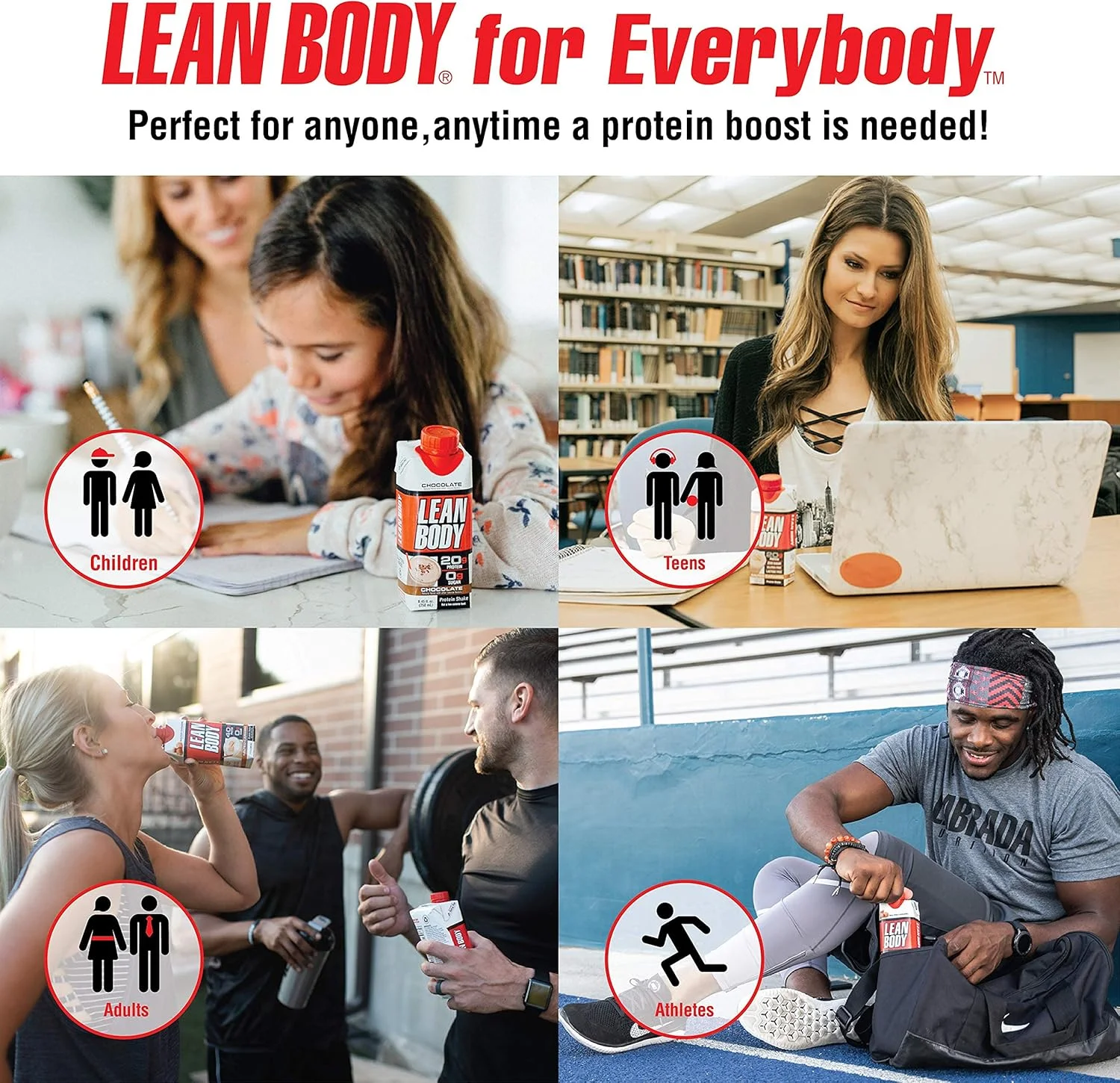 نوشیدنی پروتئینی آماده مصرف لابرادا Lean Body (500 میلی لیتر، کوکی و خامه)، 40 گرم پروتئین، 0 گرم شکر، بدون گلوتن، 22 ویتامین و مواد معدنی، مخلوط وی نوشیدنی پروتئینی آماده مصرف لابرادا Lean Body (500 میلی لیتر، کوکی و خامه)، 40 گرم پروتئین، 0 گرم شکر، بدون گلوتن، 22 ویتامین و مواد معدنی، مخلوط وی
