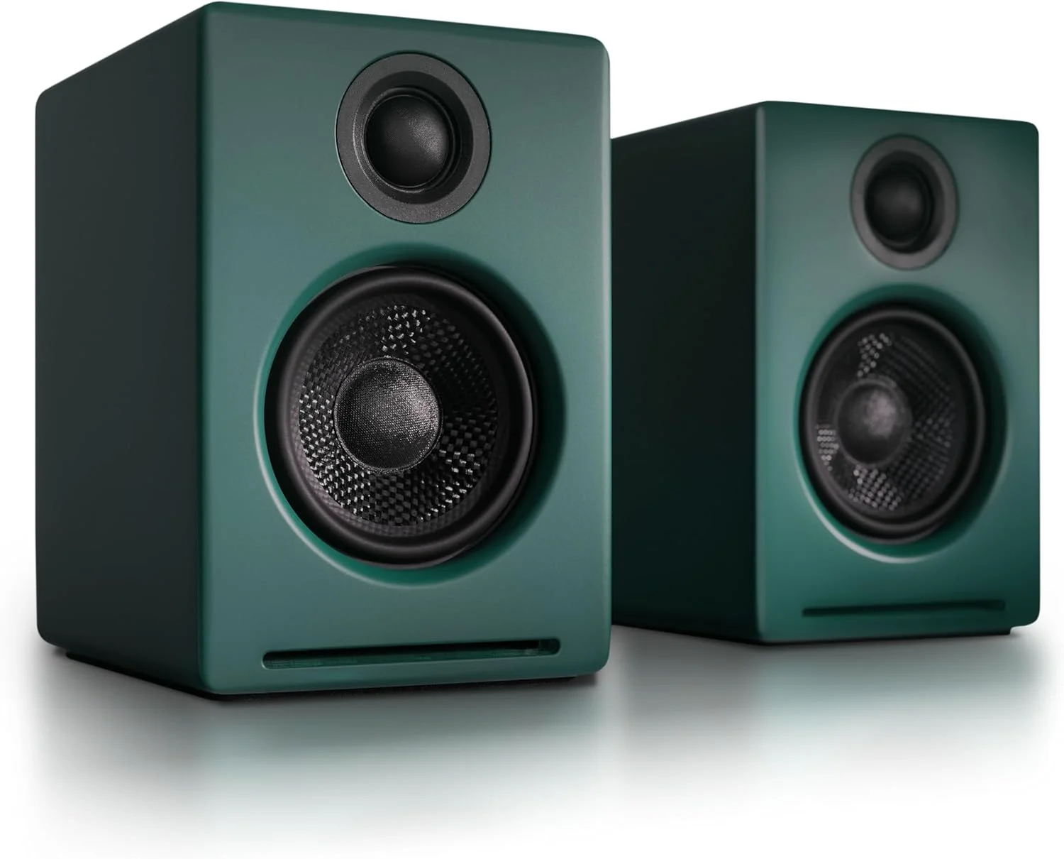 اسپیکر دسکتاپ بلوتوثی بی‌سیم نسخه محدود 24 بیتی Audioengine A2+ - اسپیکرهای کامپیوتر 60 واتی برای موسیقی و لوازم جانبی بازی