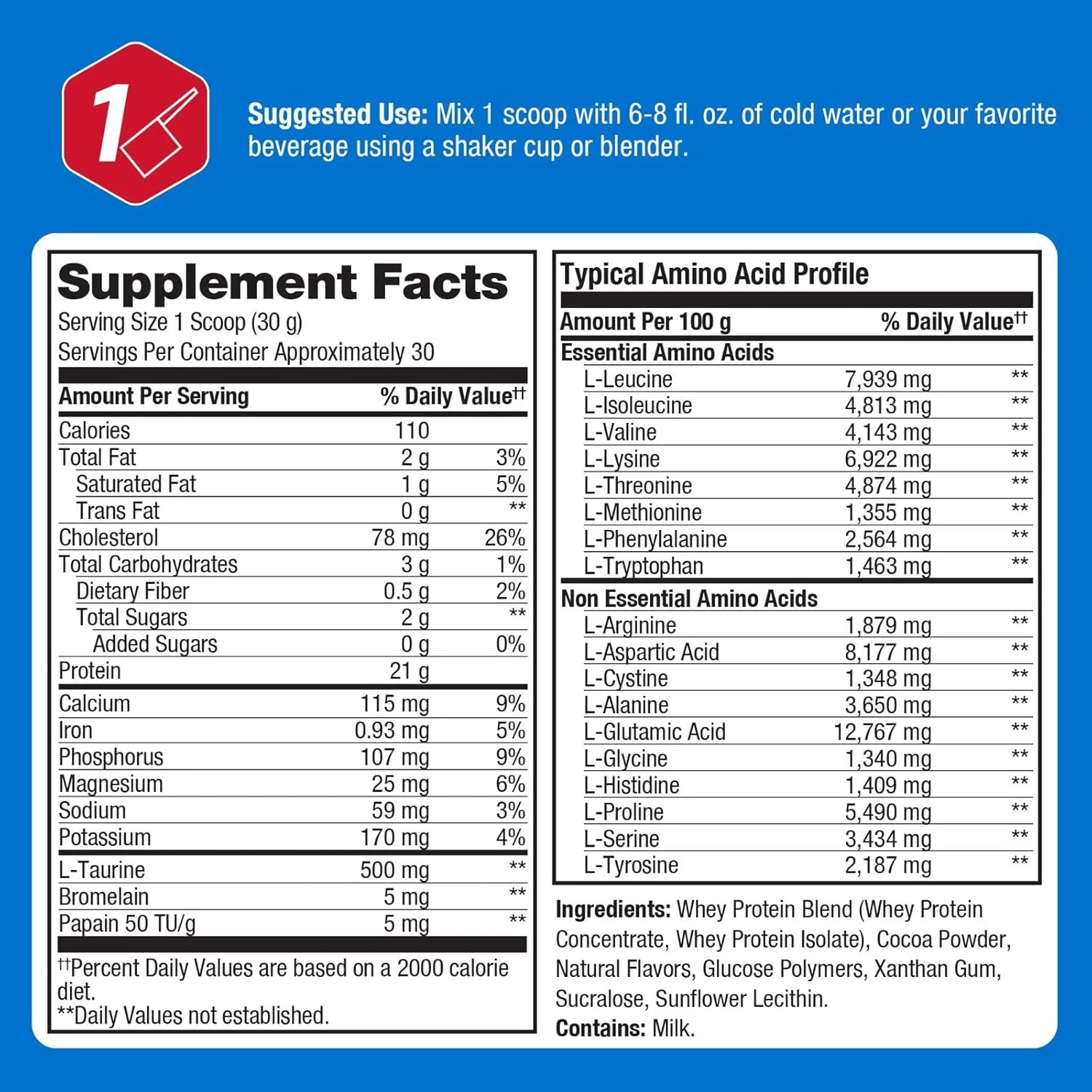 پودر پروتئین وی پیشرفته ProLab - ترکیبی از کنسانتره وی ممتاز و پروتئین وی ایزوله فوق خالص - حاوی BCAA و آنزیم های طبیعی (موس شکلاتی، 5 پوند) پودر پروتئین وی پیشرفته ProLab - ترکیبی از کنسانتره وی ممتاز و پروتئین وی ایزوله فوق خالص - حاوی BCAA و آنزیم های طبیعی (موس شکلاتی، 5 پوند)