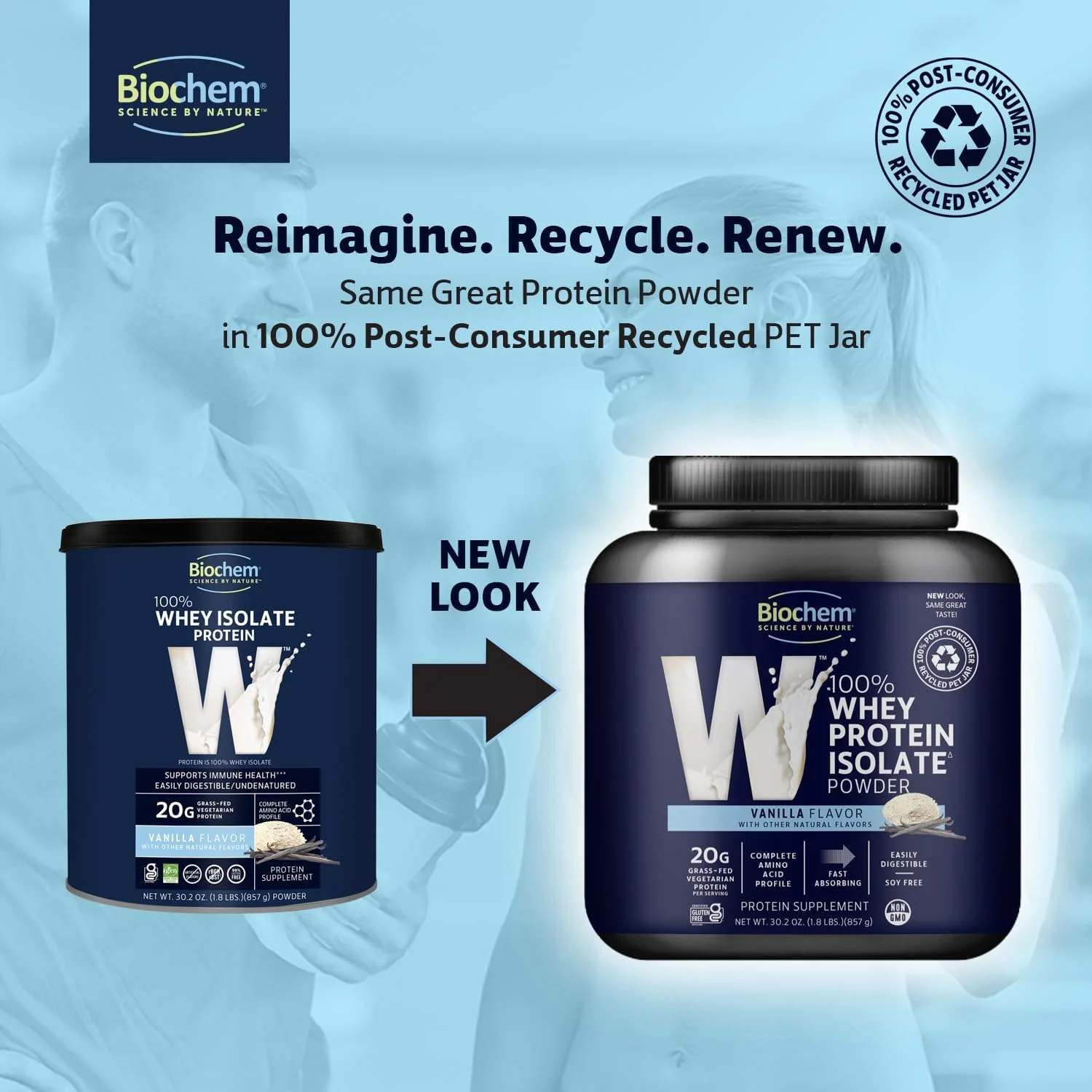 پودر پروتئین وی ایزوله وانیلی Biochem By Country Life - 30.2 اونس (58780) پودر پروتئین وی ایزوله وانیلی Biochem By Country Life - 30.2 اونس (58780)