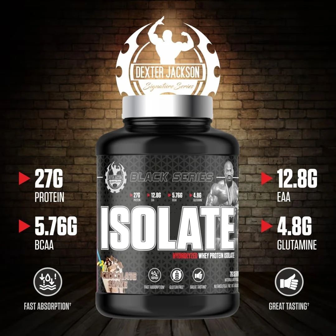 پروتئین وی ایزوله سری بلک دکستر جکسون 5 پوند | طعم کوکی و کرم پروتئین وی ایزوله سری بلک دکستر جکسون 5 پوند | طعم کوکی و کرم