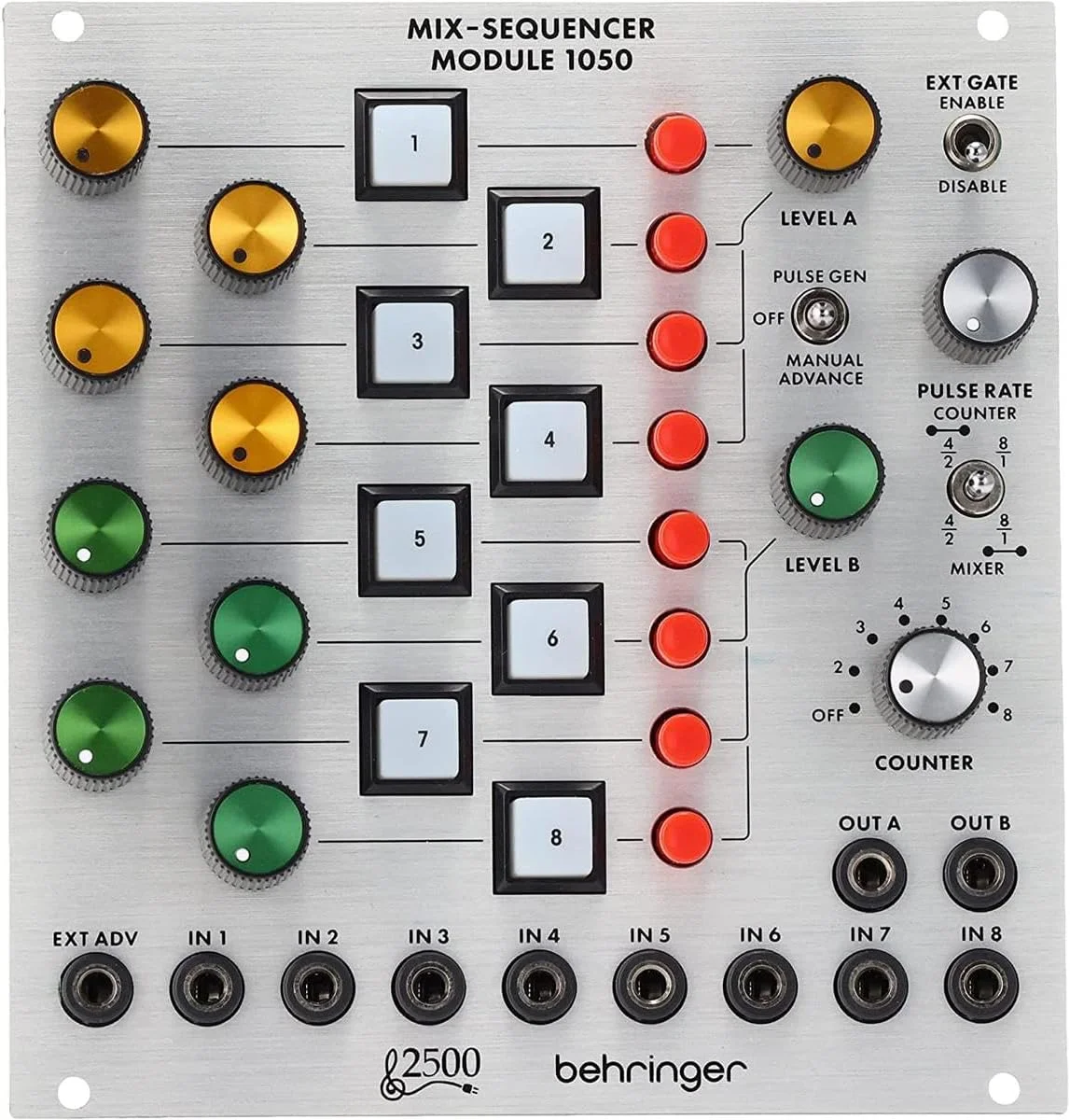 ماژول سیکوئنسر میکسر Behringer 1050 ماژول سیکوئنسر میکسر Behringer 1050