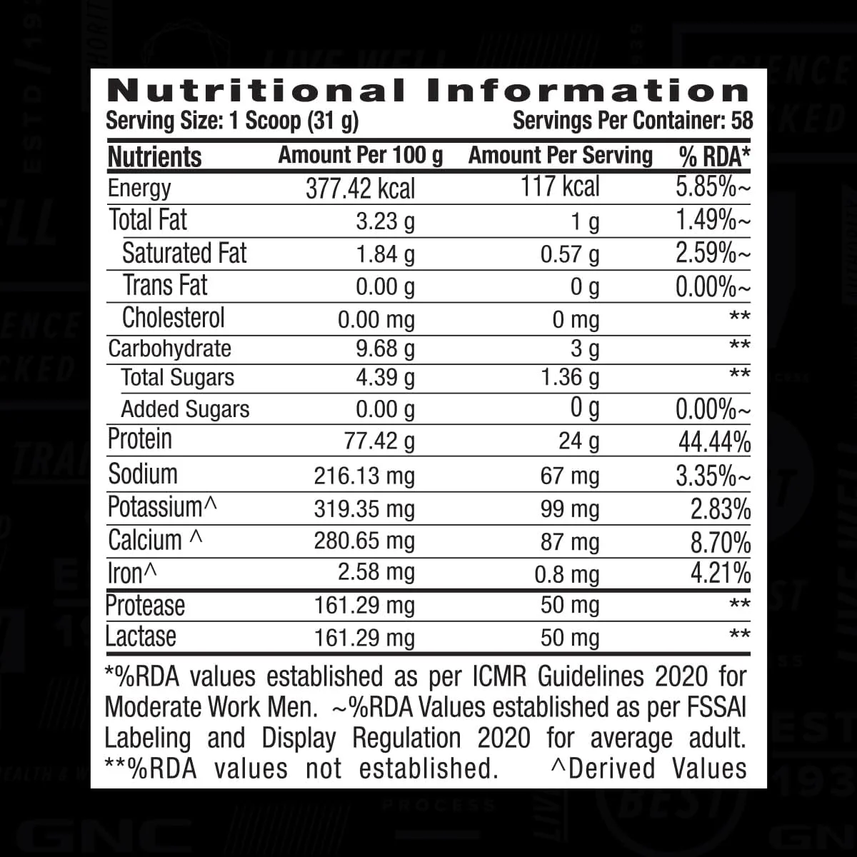 پروتئین وی پیشرفته سری طلایی GNC AMP | 4 پوند | افزایش حجم عضلات خشک | تمرینات شدید | دارای گواهی Informed Choice | 24 گرم پروتئین | 5.5 گرم BCAA | 4 گرم گلوتامین | شکلات دوبل غنی | فرموله شده در ایالات متحده آمریکا پروتئین وی پیشرفته سری طلایی GNC AMP | 4 پوند | افزایش حجم عضلات خشک | تمرینات شدید | دارای گواهی Informed Choice | 24 گرم پروتئین | 5.5 گرم BCAA | 4 گرم گلوتامین | شکلات دوبل غنی | فرموله شده در ایالات متحده آمریکا
