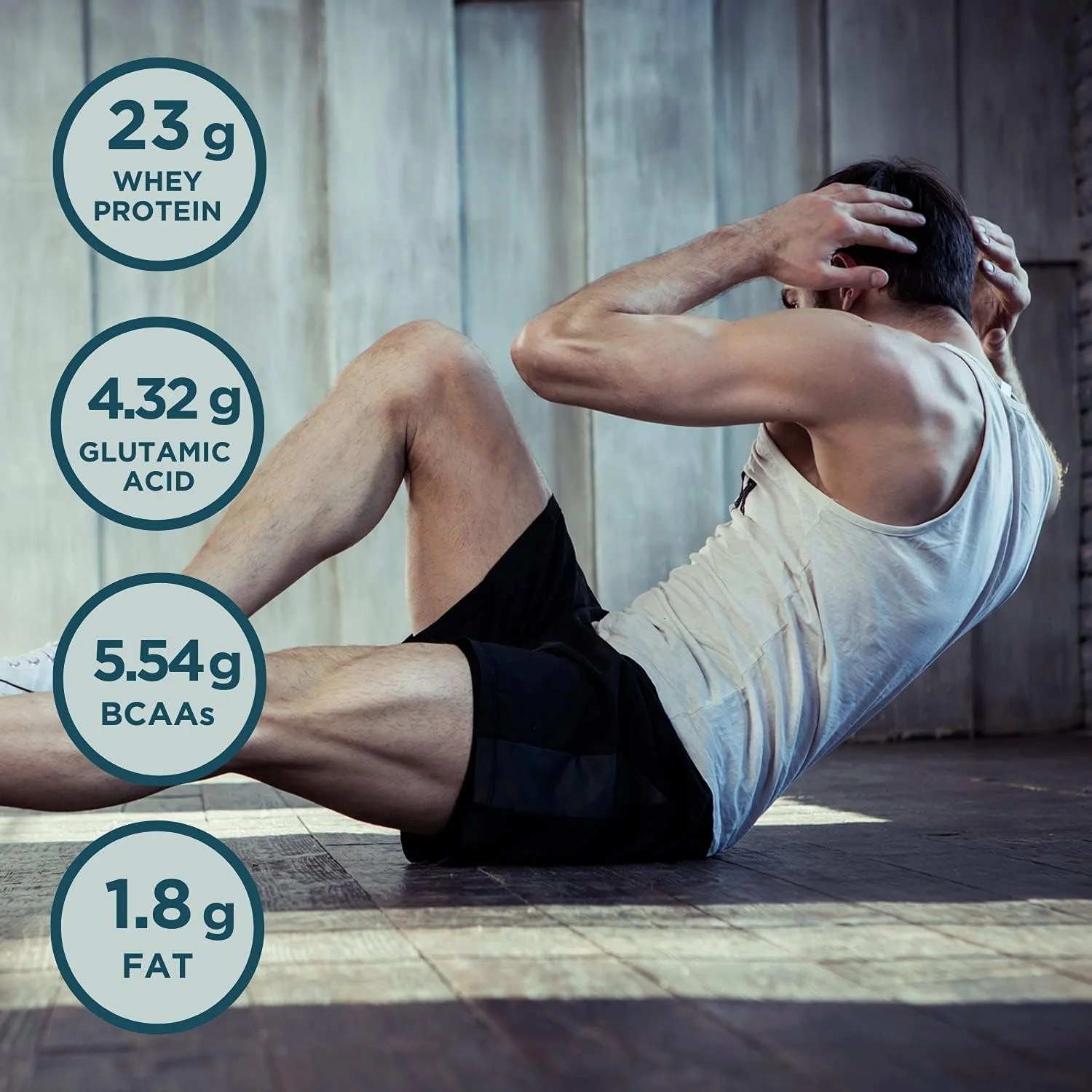 پودر پروتئین وی ورزشی Kinetica - طعم توت فرنگی | 23 گرم پروتئین در هر وعده، 10 وعده در هر بسته 300 گرمی | مکمل بدون گلوتن | بهینه برای رشد و ریکاوری عضلات | به خوبی با آب و شیر مخلوط می شود