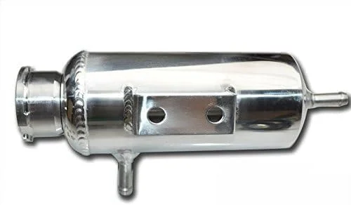 مخزن انبساط آب خنک کننده 350 میلی لیتری فروشگاه سفید، آلیاژ آلومینیوم، یونیورسال برای خودرو