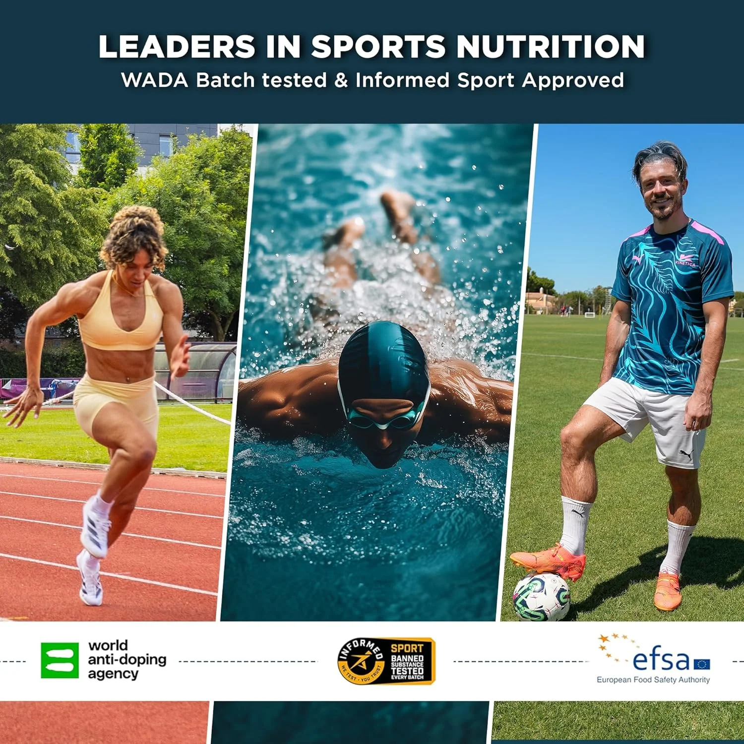 پودر پروتئین وی ورزشی Kinetica - طعم وانیل | 23 گرم پروتئین در هر وعده، 33 وعده در هر بسته 1 کیلوگرمی | مکمل بدون گلوتن | بهینه برای رشد و ریکاوری عضلات | به خوبی با آب، شیر و شیک ها مخلوط می شود