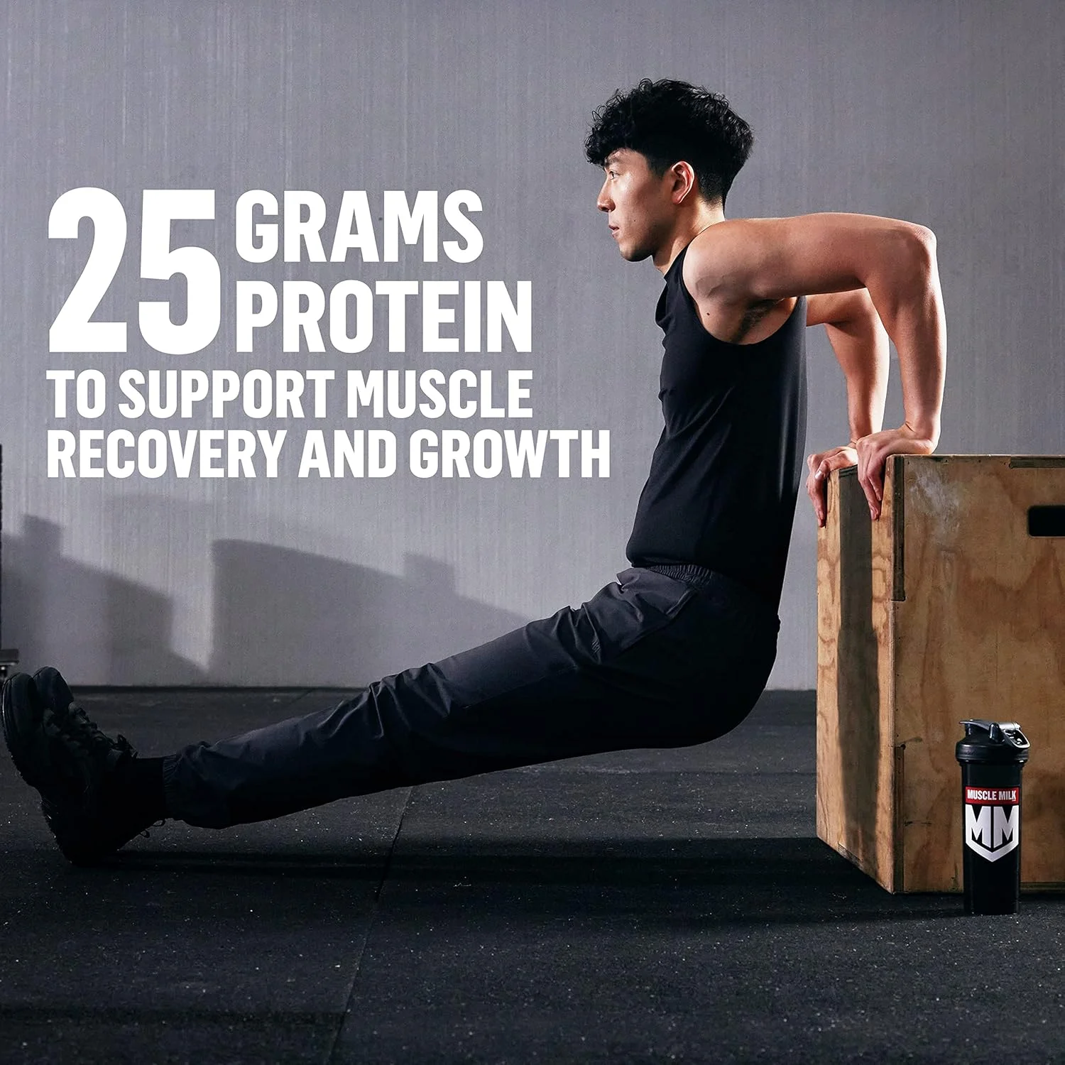 پودر پروتئین وی 100% Muscle Milk، شکلاتی، 25 گرم پروتئین، 5 پوند