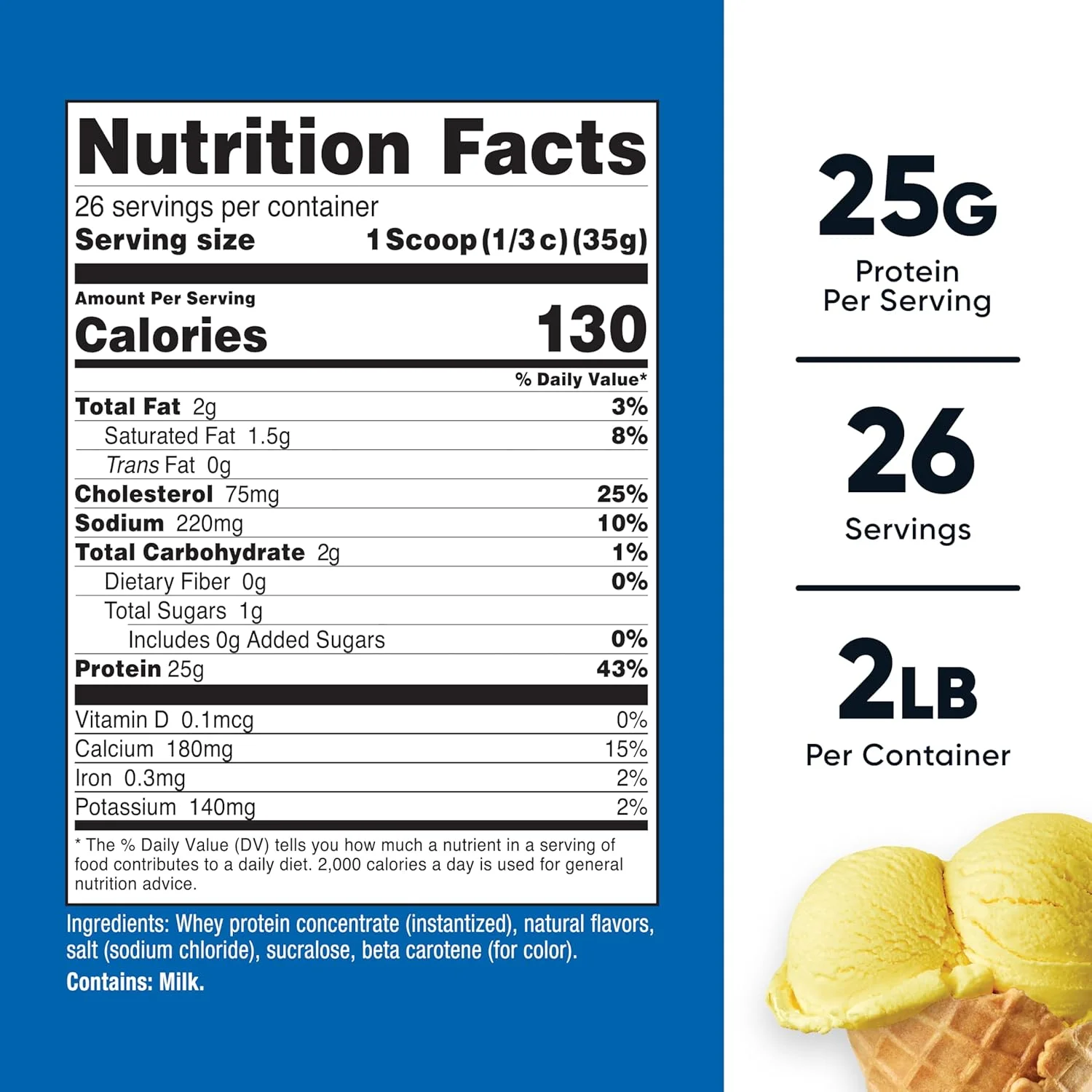 پودر پروتئین وی نوتریکاست با طعم آناناس (907 گرم) - بدون گلوتن و GMO، تهیه شده از کنسانتره پروتئین وی پودر پروتئین وی نوتریکاست با طعم آناناس (907 گرم) - بدون گلوتن و GMO، تهیه شده از کنسانتره پروتئین وی