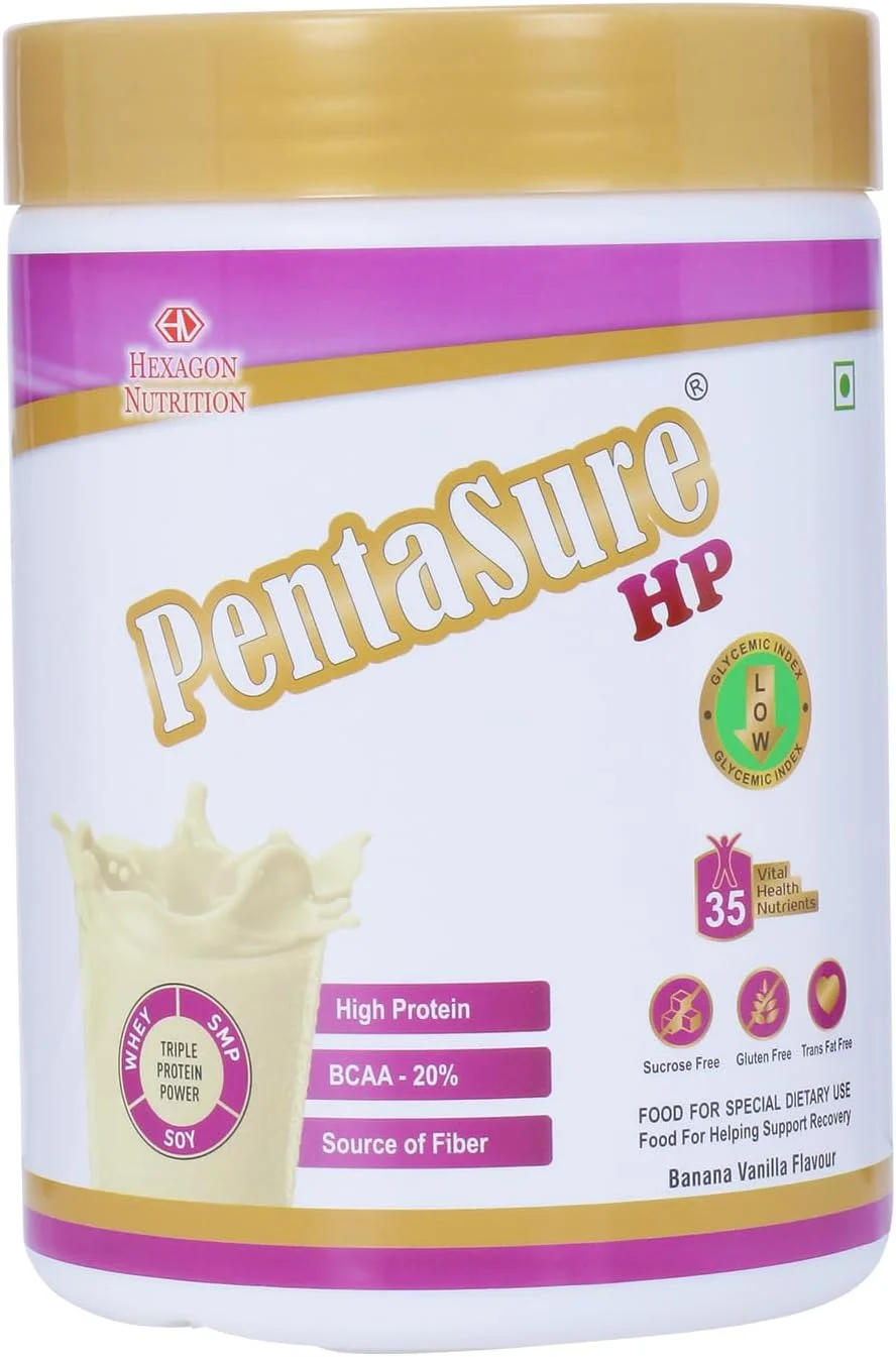 پنتاسور اچ پی پروتئین وی - موز وانیلی 400 گرم پنتاسور اچ پی پروتئین وی - موز وانیلی 400 گرم