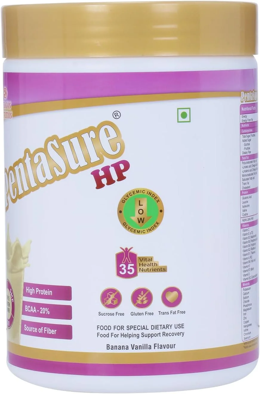 پنتاسور اچ پی پروتئین وی - موز وانیلی 400 گرم پنتاسور اچ پی پروتئین وی - موز وانیلی 400 گرم