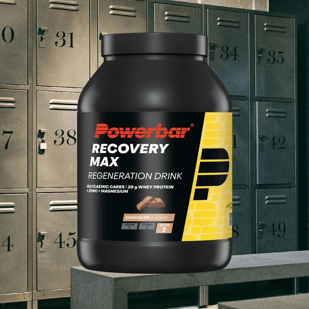 پودر ریکاوری مکس شکلاتی پاوربار 1144 گرمی - نوشیدنی وی بازسازی کننده با کربوهیدرات + منیزیم و روی پودر ریکاوری مکس شکلاتی پاوربار 1144 گرمی - نوشیدنی وی بازسازی کننده با کربوهیدرات + منیزیم و روی