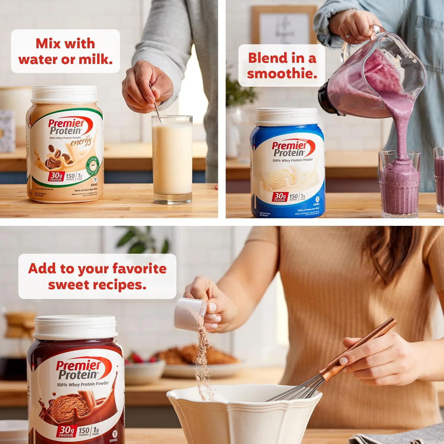 پودر پروتئین پریمیر، کافه لاته، 30 گرم پروتئین، 1 گرم شکر، 100% پروتئین وی، مناسب برای کتو، بدون مواد سویا، بدون گلوتن، 17 سروینگ، 677 گرم (بسته 1 عددی) پودر پروتئین پریمیر، کافه لاته، 30 گرم پروتئین، 1 گرم شکر، 100% پروتئین وی، مناسب برای کتو، بدون مواد سویا، بدون گلوتن، 17 سروینگ، 677 گرم (بسته 1 عددی)