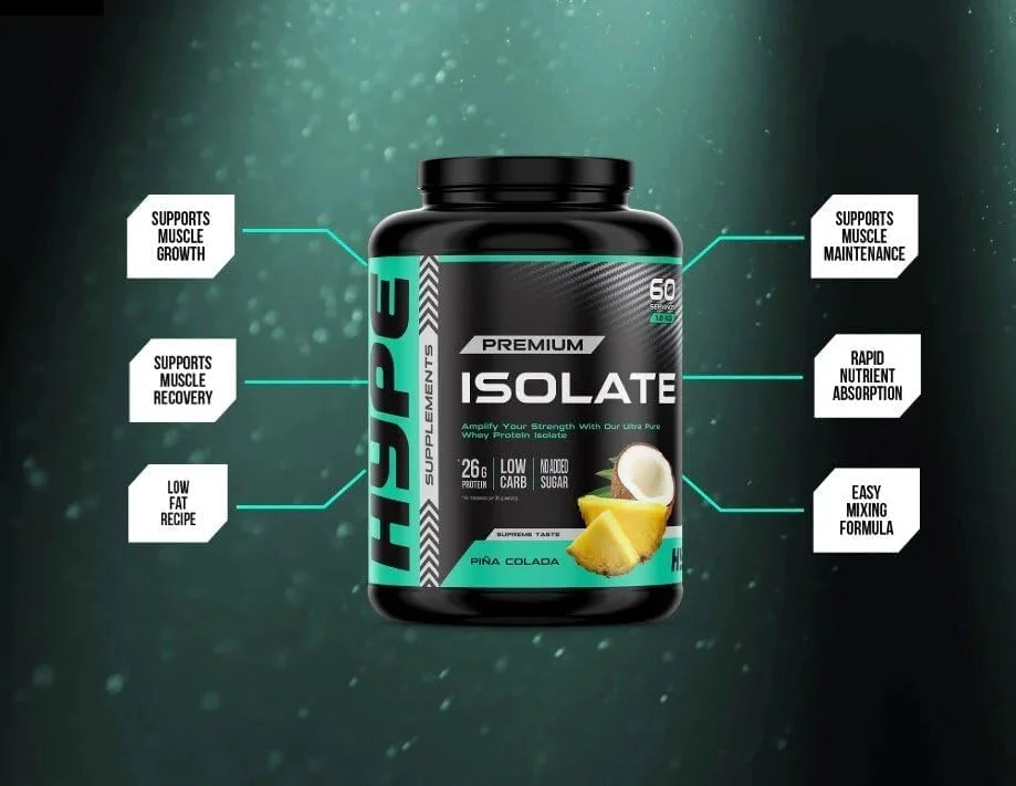 پروتئین وی ایزوله پریمیوم 1.8 کیلوگرم، 60 سروینگ، طعم پینا کولادا پروتئین وی ایزوله پریمیوم 1.8 کیلوگرم، 60 سروینگ، طعم پینا کولادا