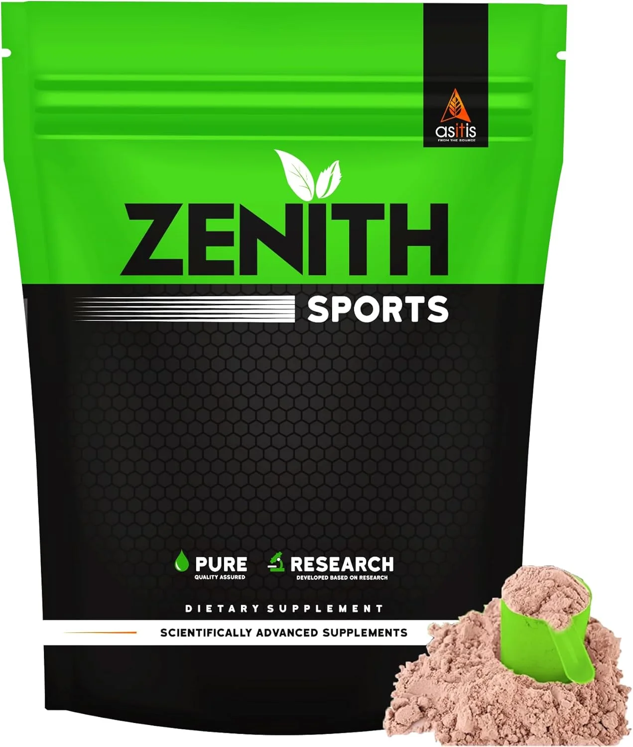 پروتئین وی Zenith Nutrition با آنزیم های گوارشی | 26 گرم پروتئین (شکلات دوبل غنی، 1050 گرم) پروتئین وی Zenith Nutrition با آنزیم های گوارشی | 26 گرم پروتئین (شکلات دوبل غنی، 1050 گرم)