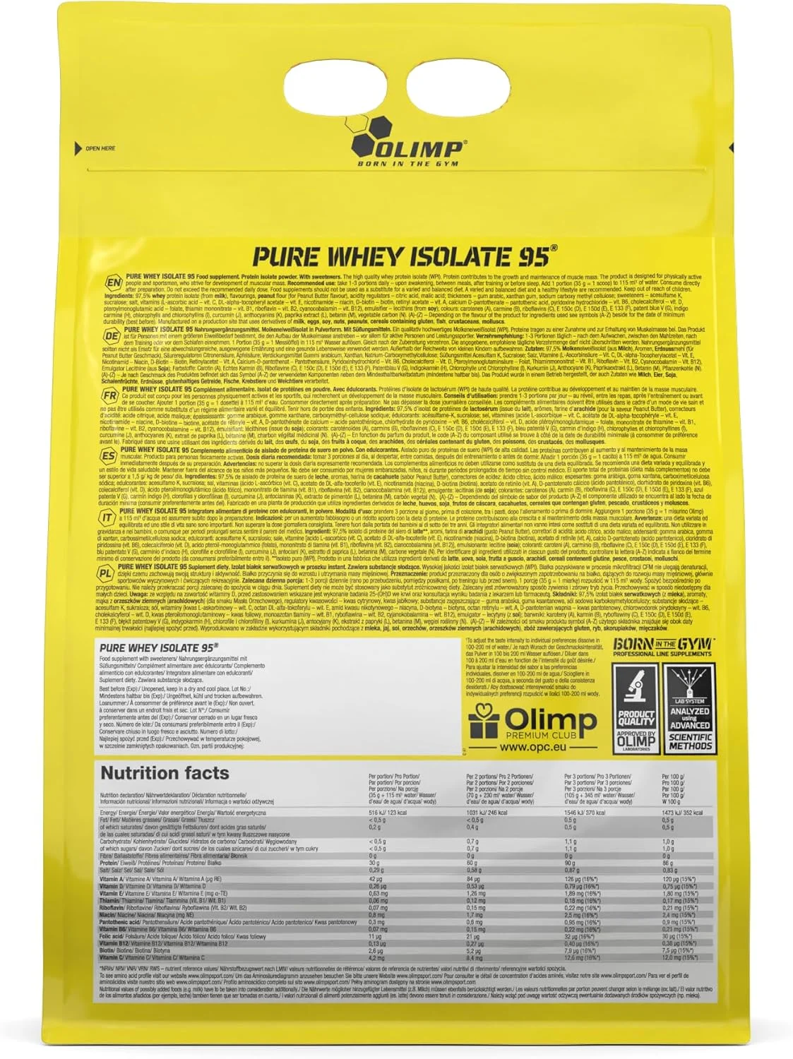 ایزوله پروتئین وی 95% المپ اسپورت نوتریشن (1.8 کیلوگرم) - طعم توت فرنگی ایزوله پروتئین وی 95% المپ اسپورت نوتریشن (1.8 کیلوگرم) - طعم توت فرنگی