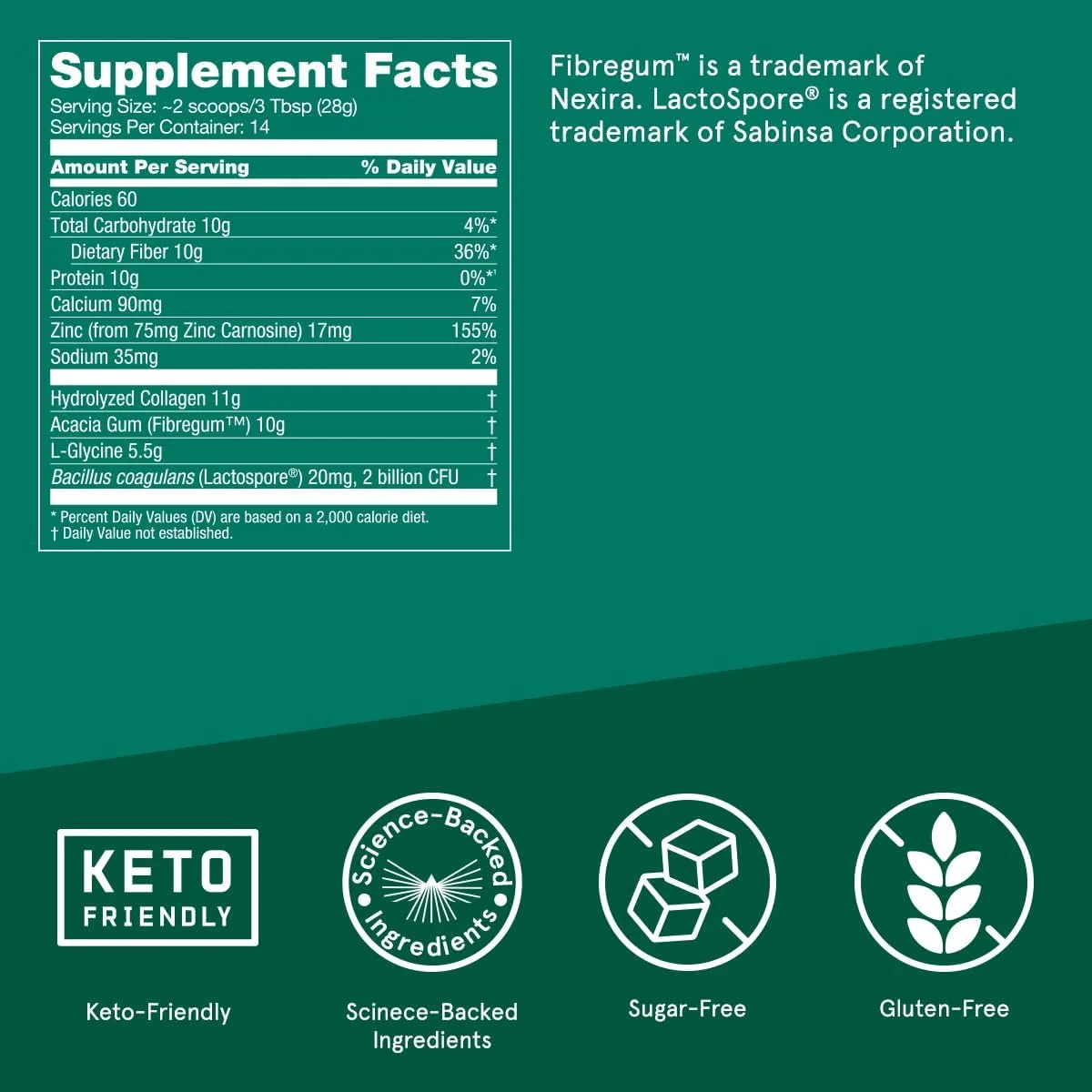 پروتئین کلاژن بدون طعم تقویت کننده سلامت روده بولت پروف، 397 گرم، 10 گرم پپتیدهای کلاژن تغذیه شده با علف برای حمایت از روده، پوست، استخوان و مفاصل پروتئین کلاژن بدون طعم تقویت کننده سلامت روده بولت پروف، 397 گرم، 10 گرم پپتیدهای کلاژن تغذیه شده با علف برای حمایت از روده، پوست، استخوان و مفاصل