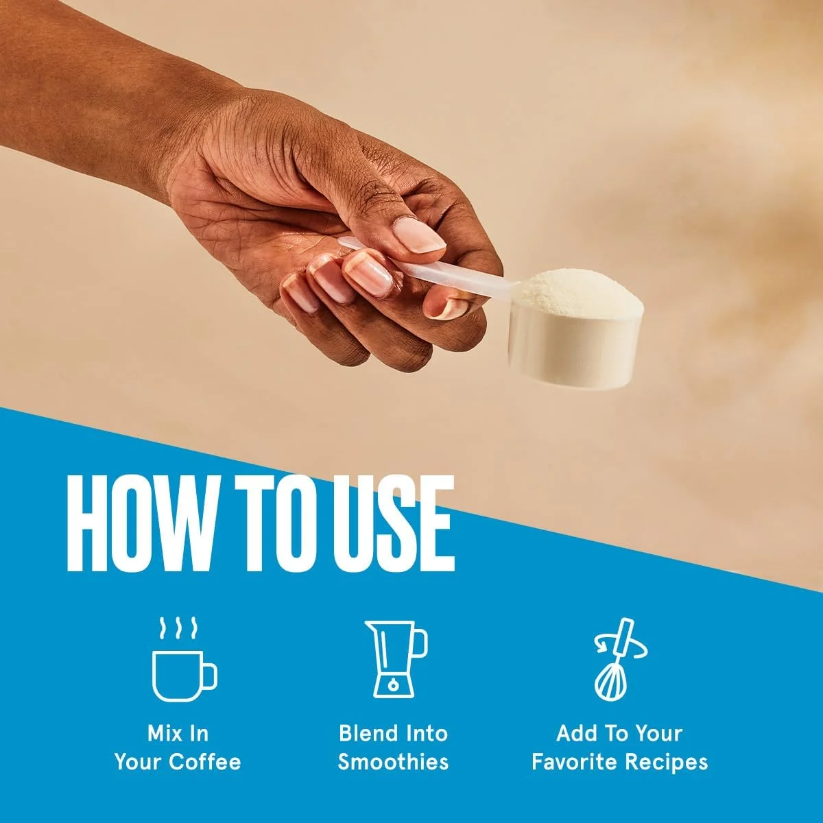 پودر پپتیدهای کلاژن وانیلی ضد گلوله با روغن MCT، 405 گرم، پروتئین کلاژن تغذیه شده با علف برای حمایت از پوست، استخوان و مفاصل، پرورش یافته در مراتع، بدون هورمون های اضافه شده پودر پپتیدهای کلاژن وانیلی ضد گلوله با روغن MCT، 405 گرم، پروتئین کلاژن تغذیه شده با علف برای حمایت از پوست، استخوان و مفاصل، پرورش یافته در مراتع، بدون هورمون های اضافه شده