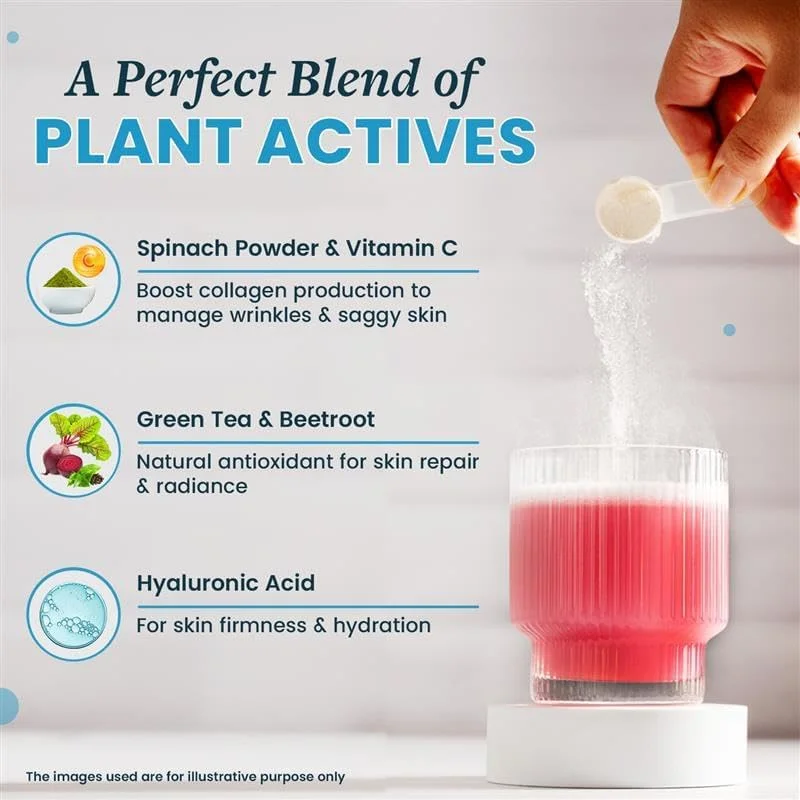 پودر مکمل کلاژن Neuherbs | پپتیدهای تقویت کننده کلاژن پوست گیاهی برای آقایان و خانم ها | حاوی اسید هیالورونیک، ویتامین C و E برای پوست درخشان و جوان | طعم میوه های مخلوط، 210 گرم پودر مکمل کلاژن Neuherbs | پپتیدهای تقویت کننده کلاژن پوست گیاهی برای آقایان و خانم ها | حاوی اسید هیالورونیک، ویتامین C و E برای پوست درخشان و جوان | طعم میوه های مخلوط، 210 گرم